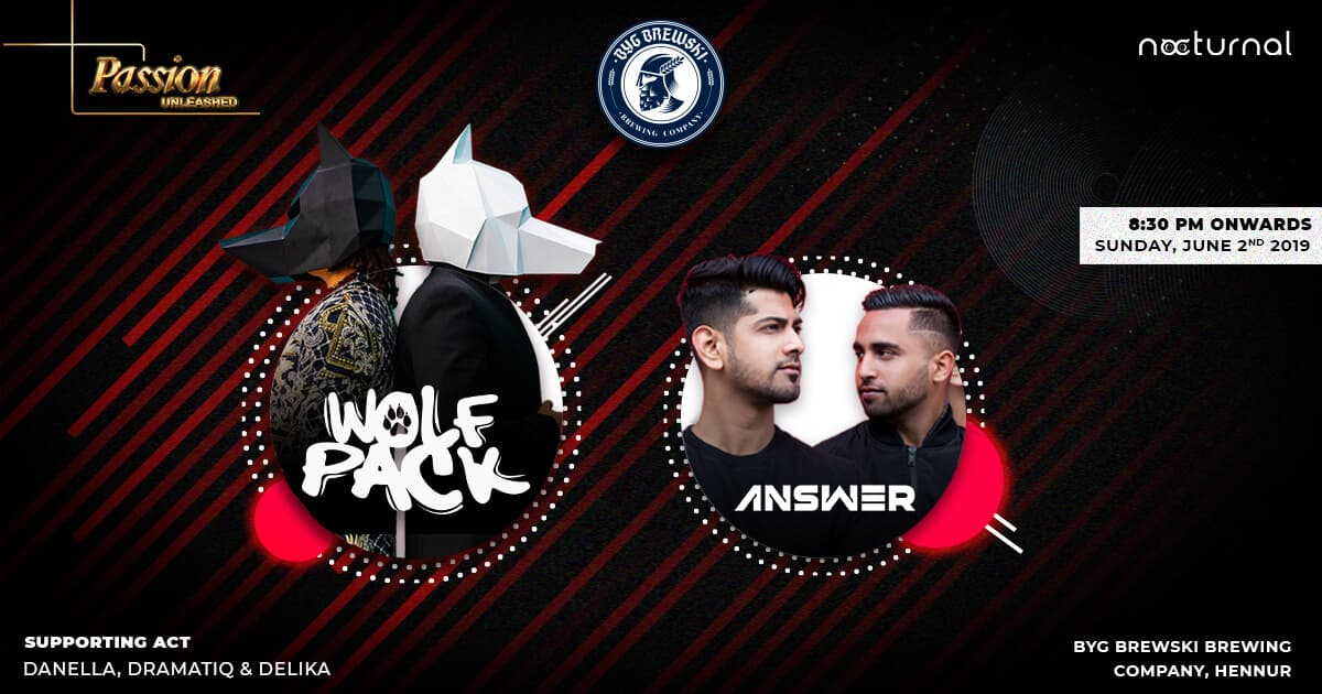 Byg Brewski Brewing Co Hennur Presents Passion Unleashed - Wolfpack