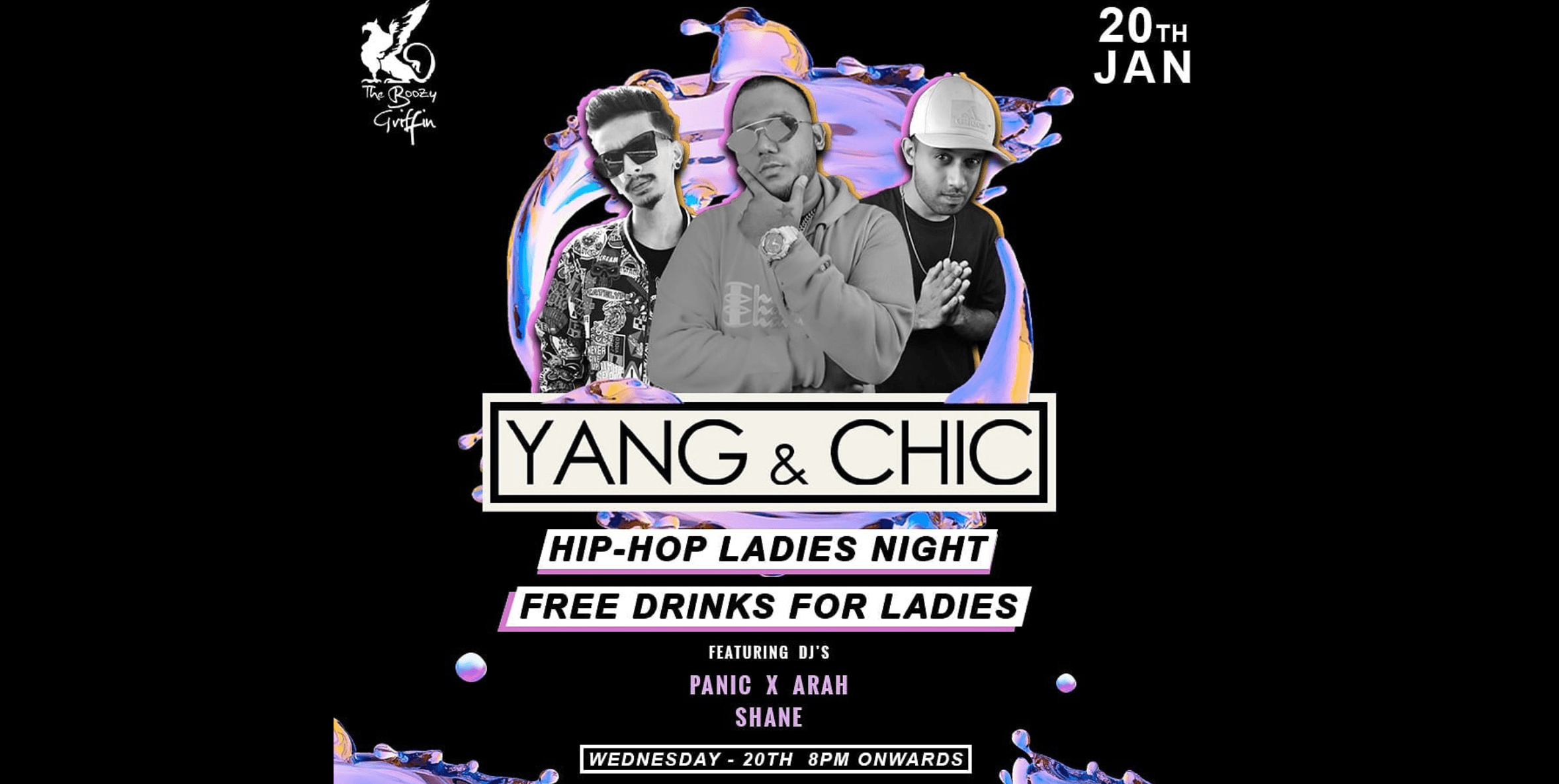 Wednesday - Hip-Hop Yang And Chic Ladies Night