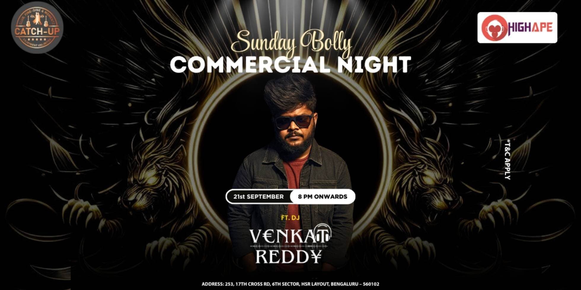 Sunday Bolly Commercial Night