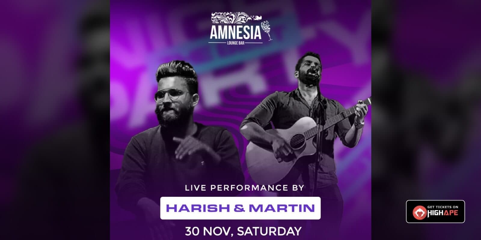 Saturday Live Performance Ft Harish & Martin | Amnesia