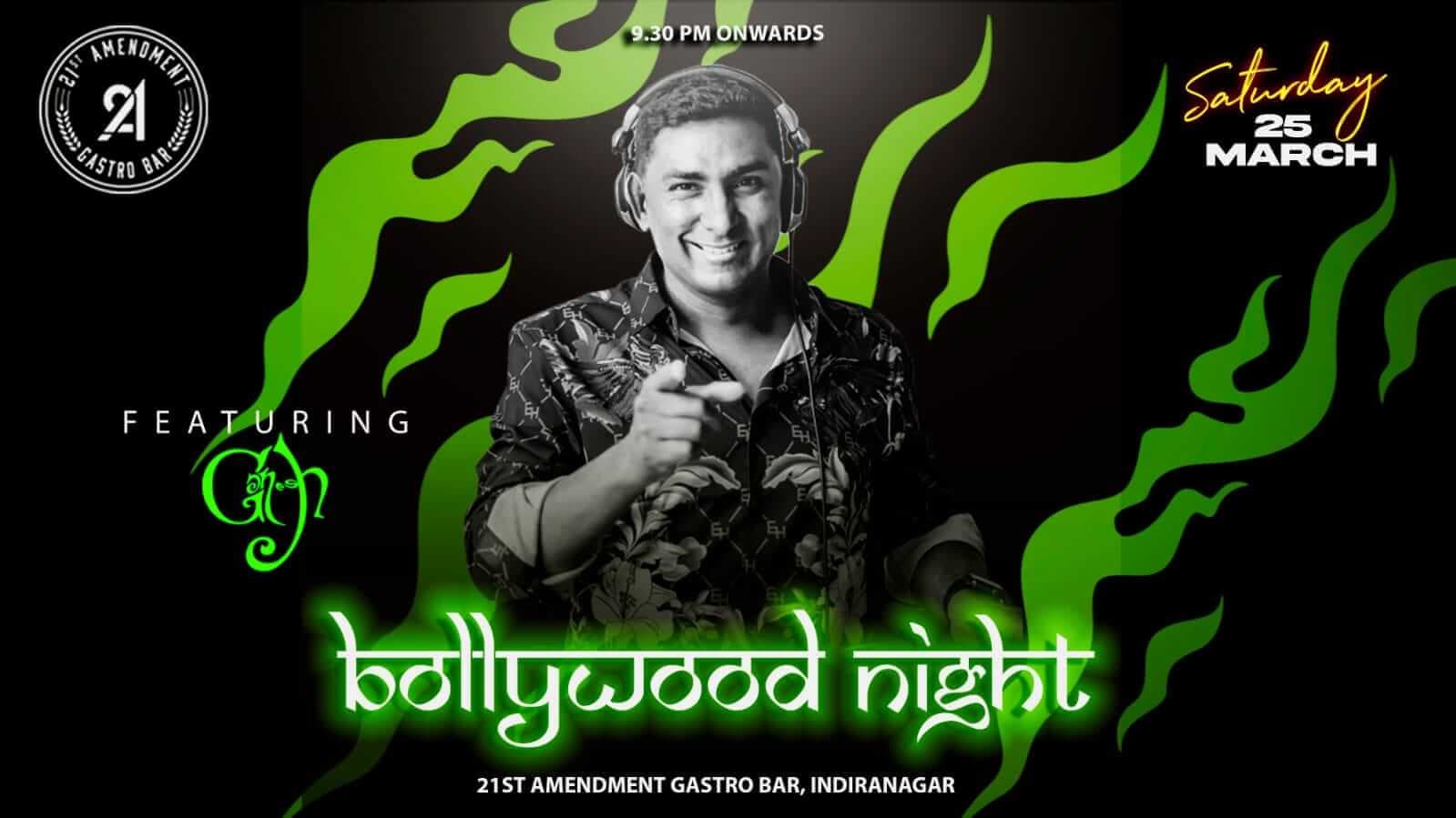 Saturday Bollywood Night 