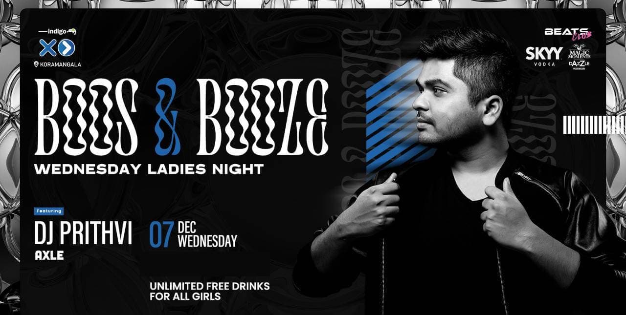 Boos And Booze Wednesday - Ladies Night