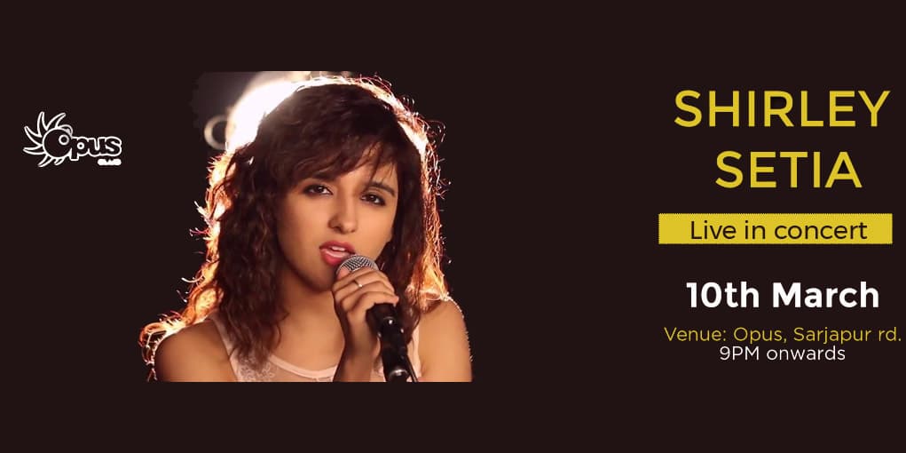 Shirley Setia Live at Opus Bangalore