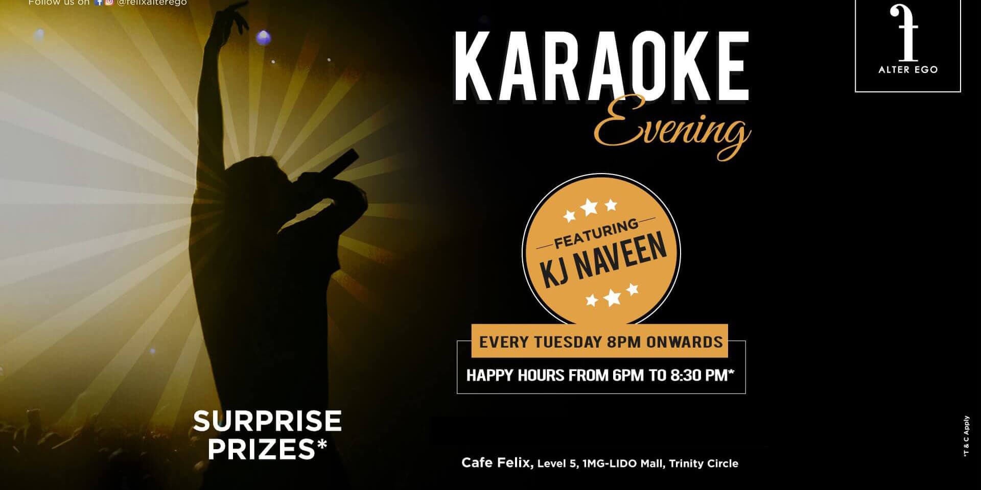 Karaoke Evening With KJ Naveen