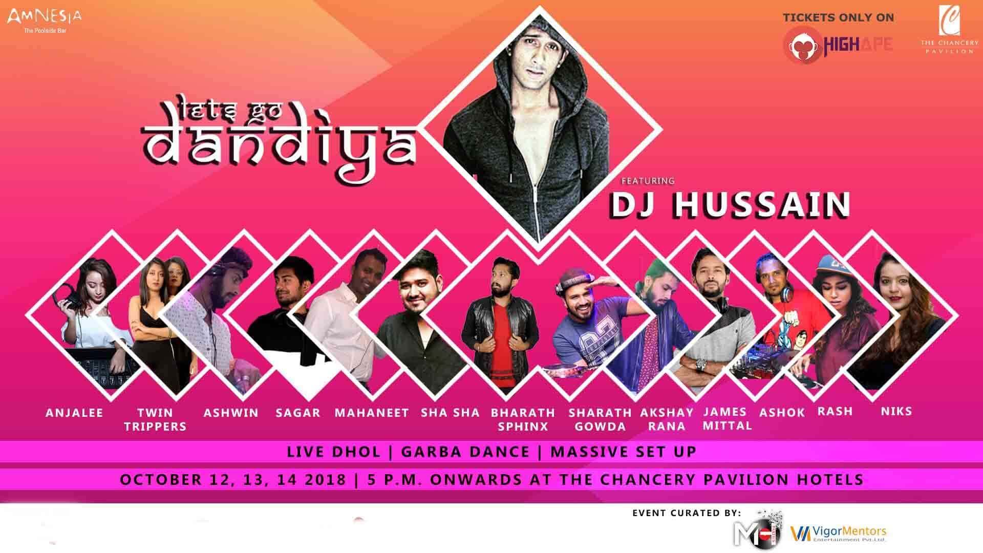 RED FM Presents Let's Go Dandiya - Chancery Pavilion
