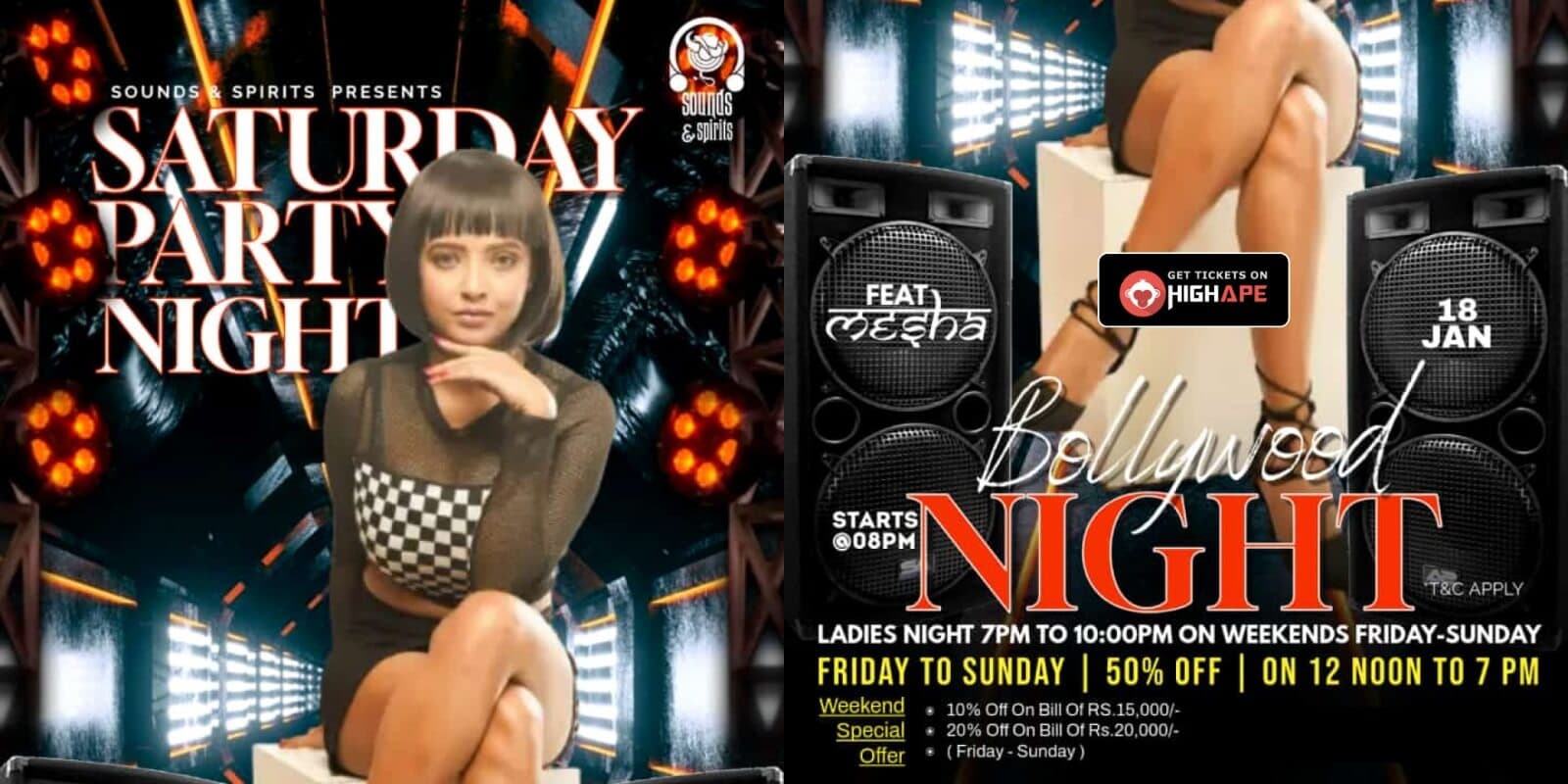 Saturday Bollywood Night | Sounds & Spirits