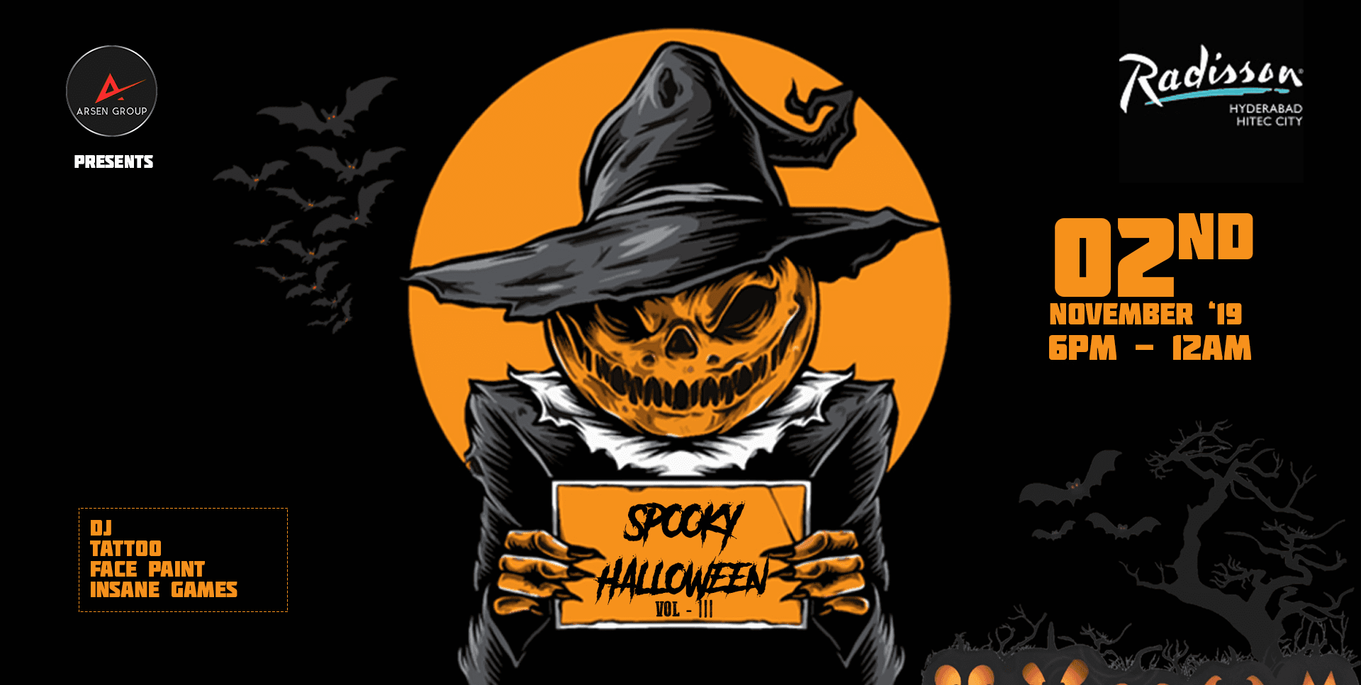 Spooky Halloween Vol-iii