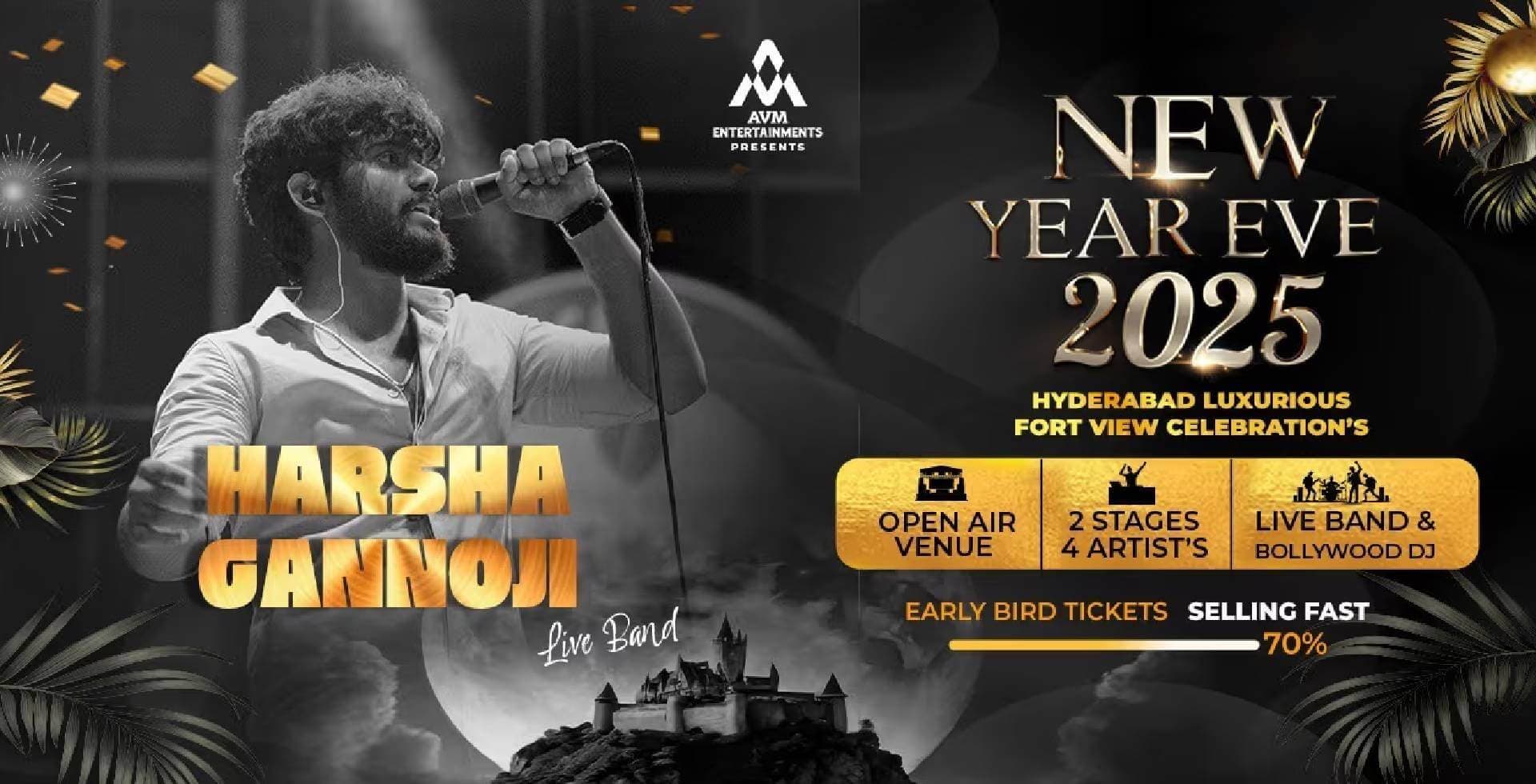 NYE 2025 - Hyd Luxury Fort View Event 