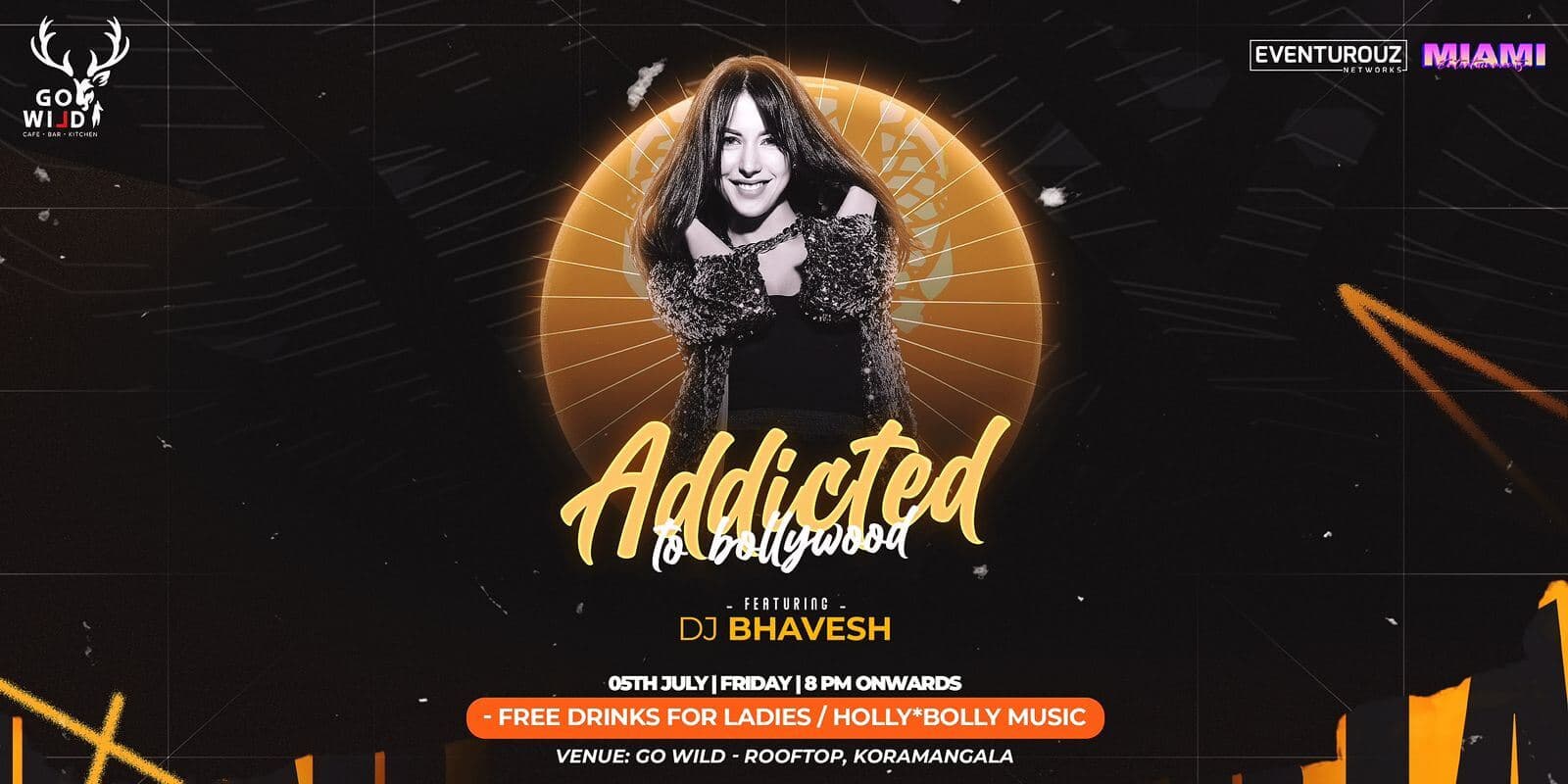 Addicted To Bollywood | Gowild Rooftop Kormangala