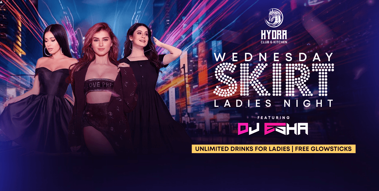 Wednesday Skirt Ladies Night | Hydra Club