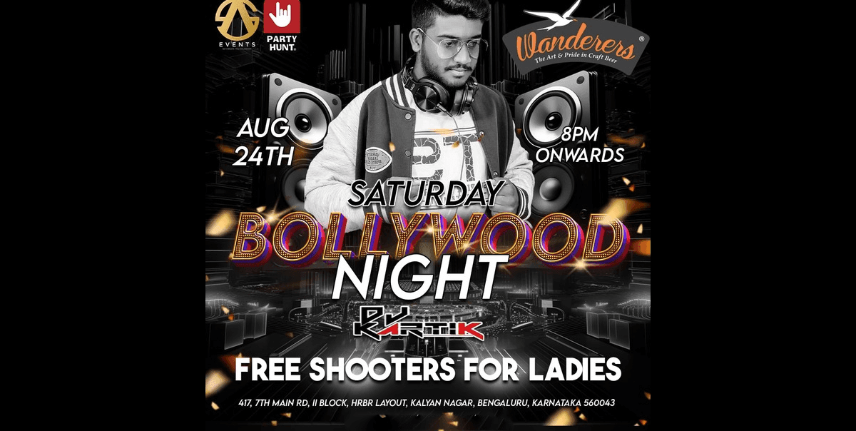 Saturday Bollywood Night