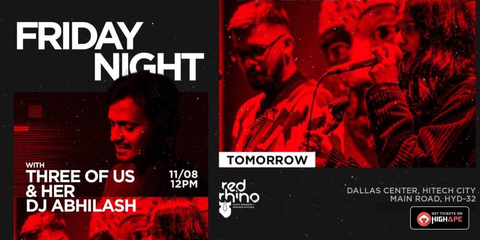 Friday Night | Red Rhino 