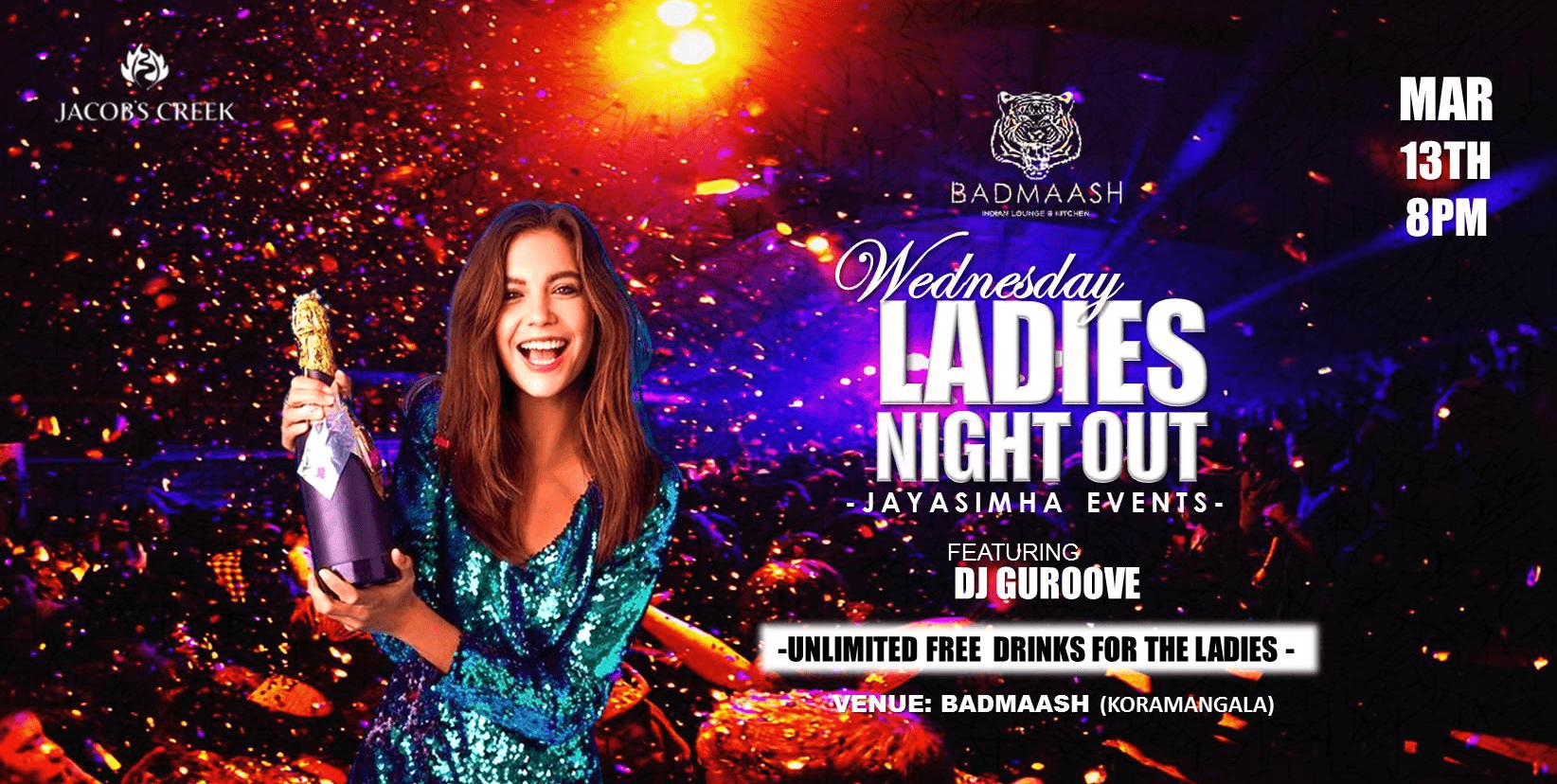 Wednesday Ladies Night | Badmaash