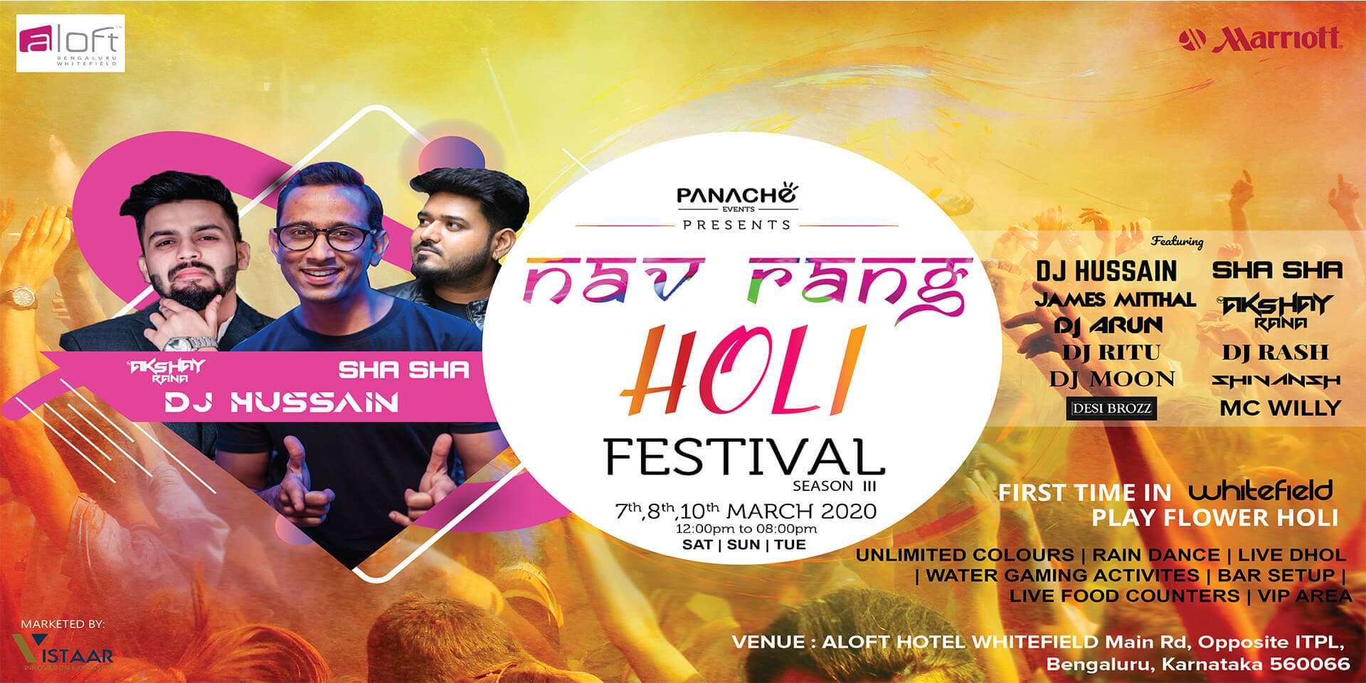 Navrang Holi Festival (Season 3) - 7th , 8th & 10th March