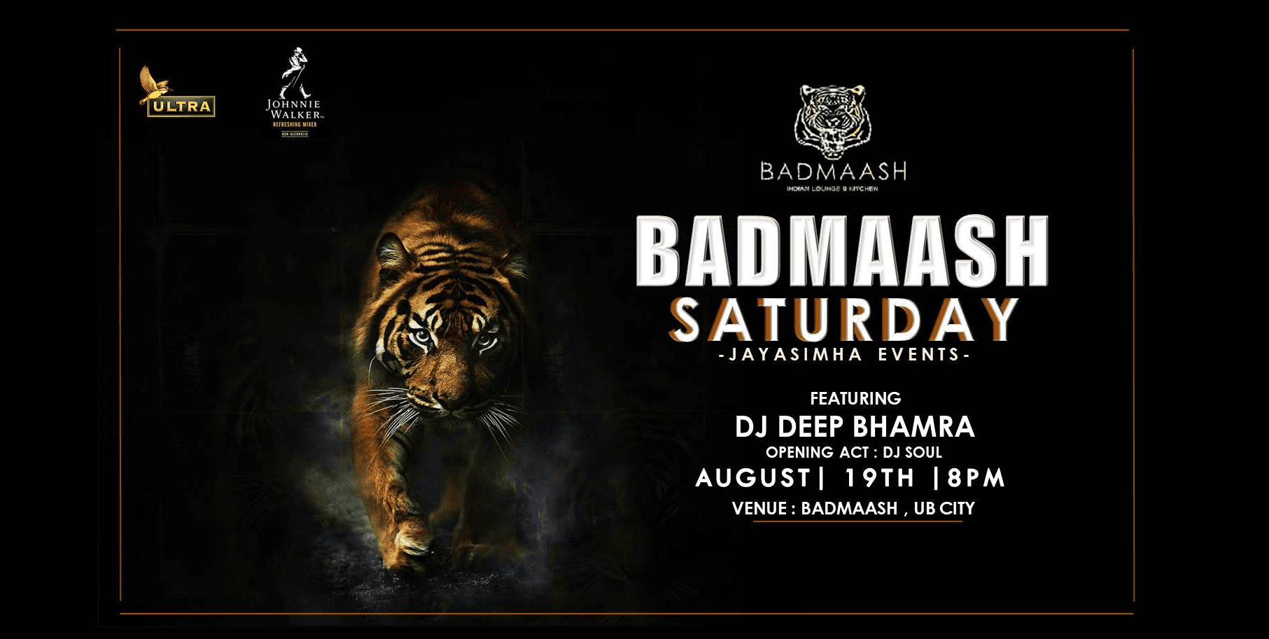 Badmaash Saturday | UB City