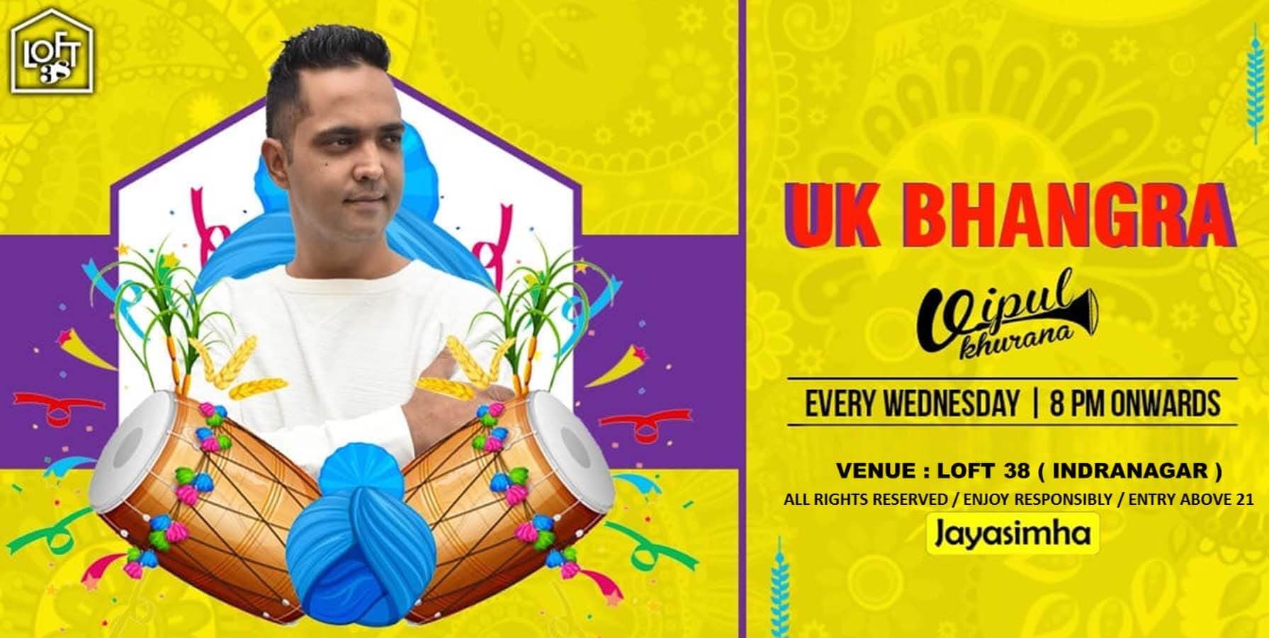 UK Bhangra Night With DJ Vipul Khurana 