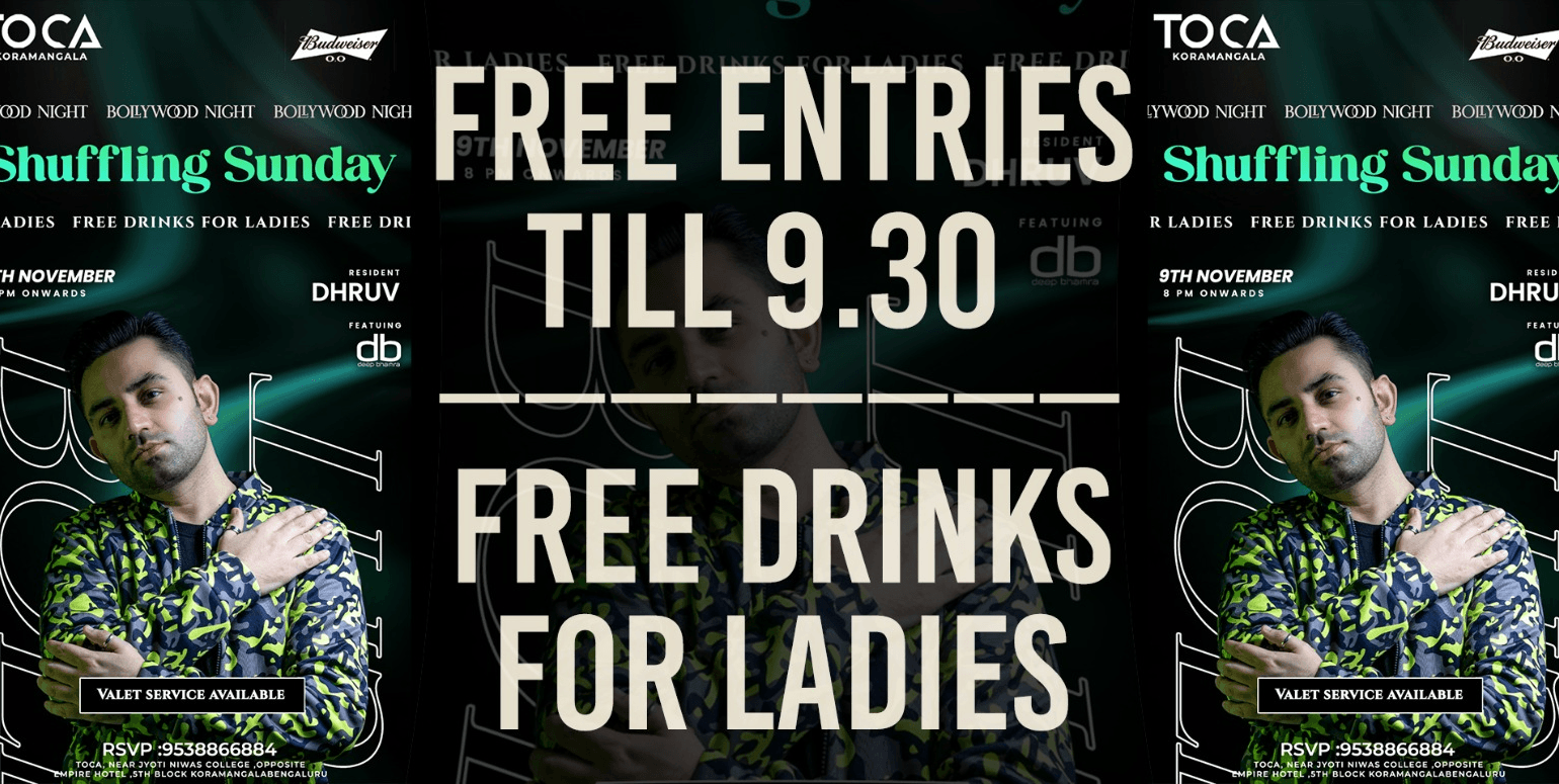 Shuffling Sunday | Bollywood Night Ft DJ Deep Bhamra