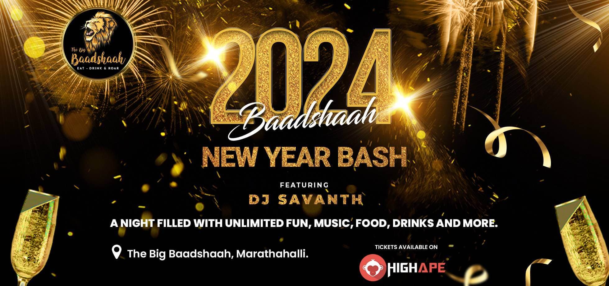 New Year Bash 2024 | Baadshaah
