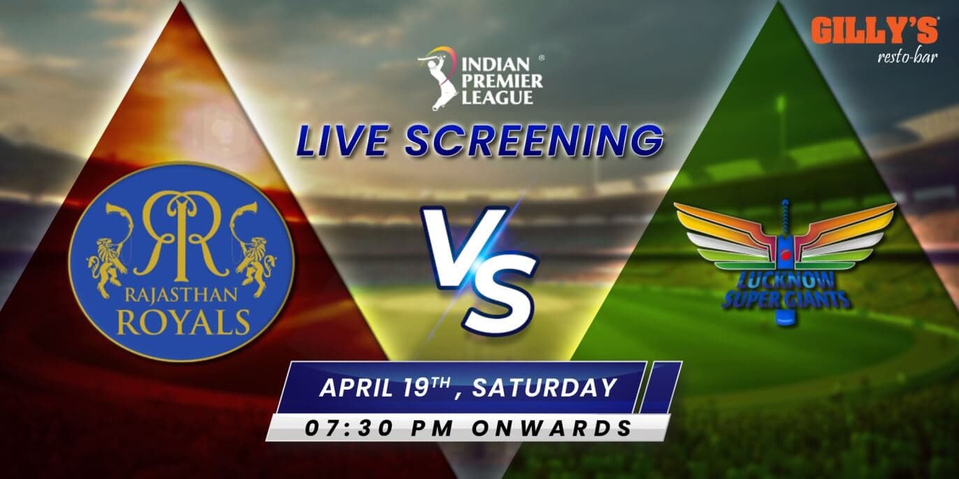 RR Vs LSG | IPL Live Screening 