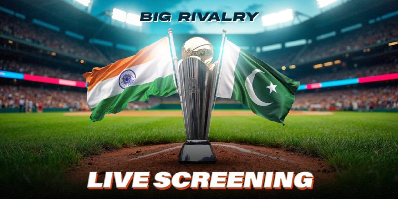 Screening Of Biggest Live India Vs Pakistan Match
