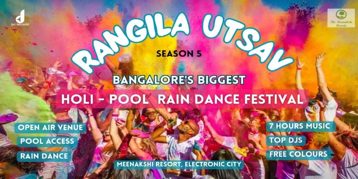 Rangila Utsav -  Biggest Rain Pool Dance Festival