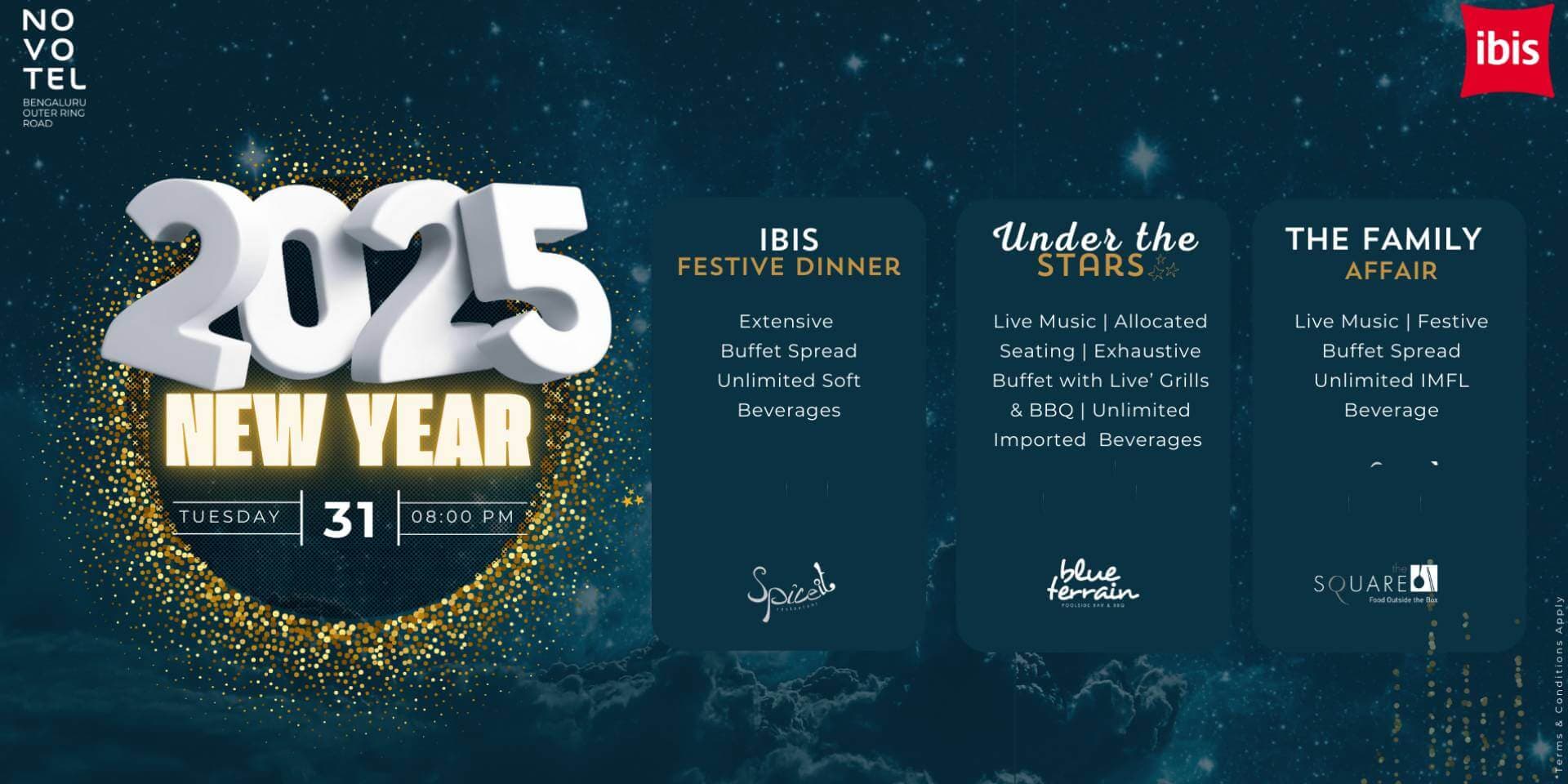 New Year 2025 Celebration | Novotel