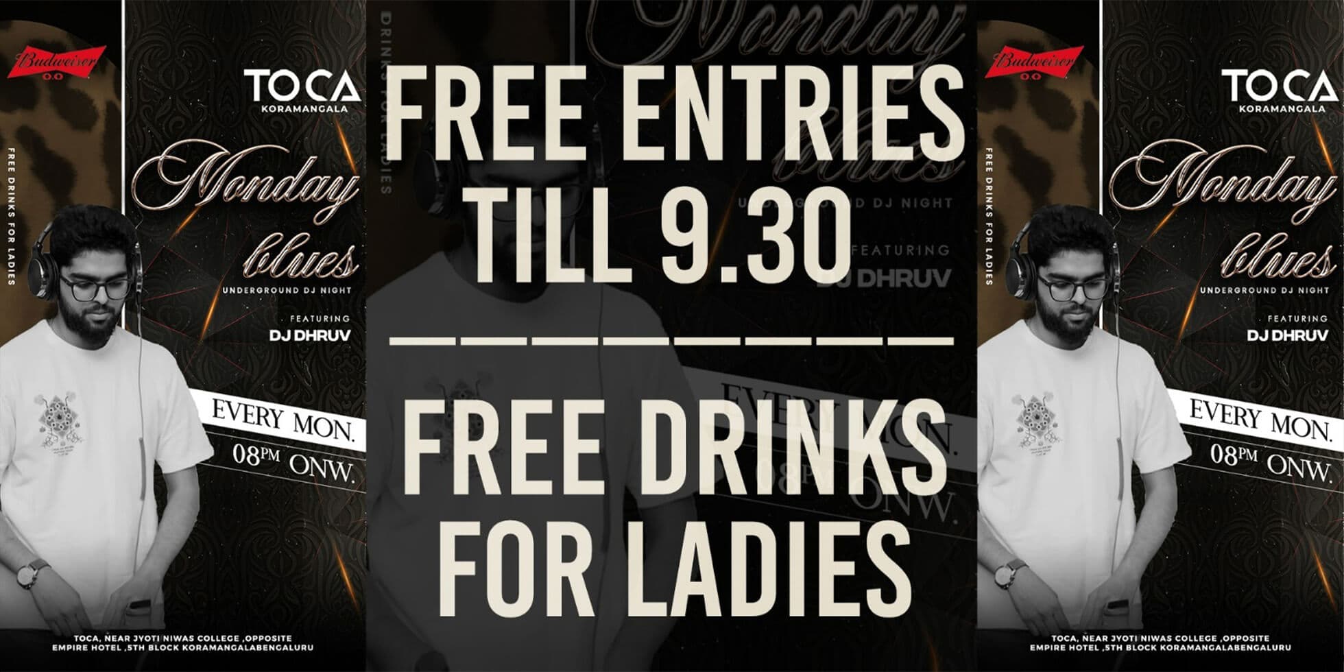 Monday Blues Bollywood Night | Toca Koramangala