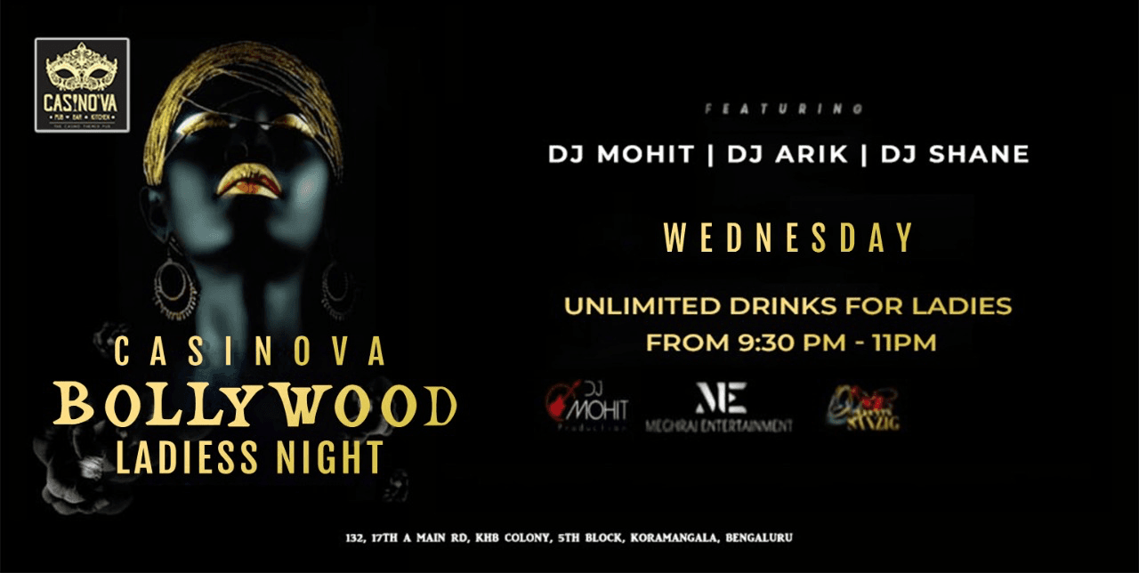 Casinova Bollywood Ladies Night