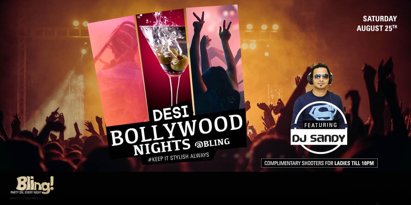 Desi Bollywood Night Ft DJ Sandy