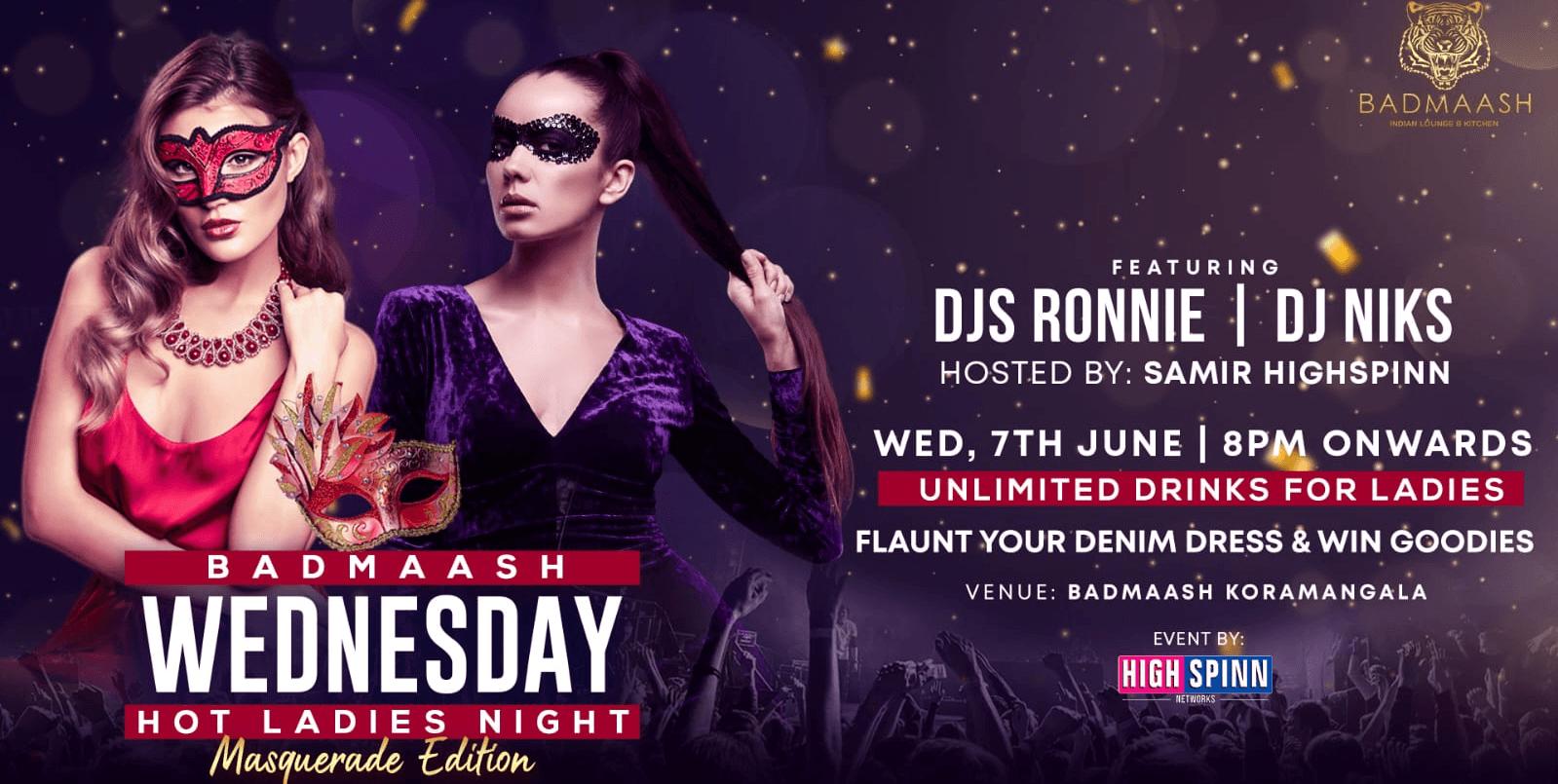 Wednesday - The Hot Ladies Night