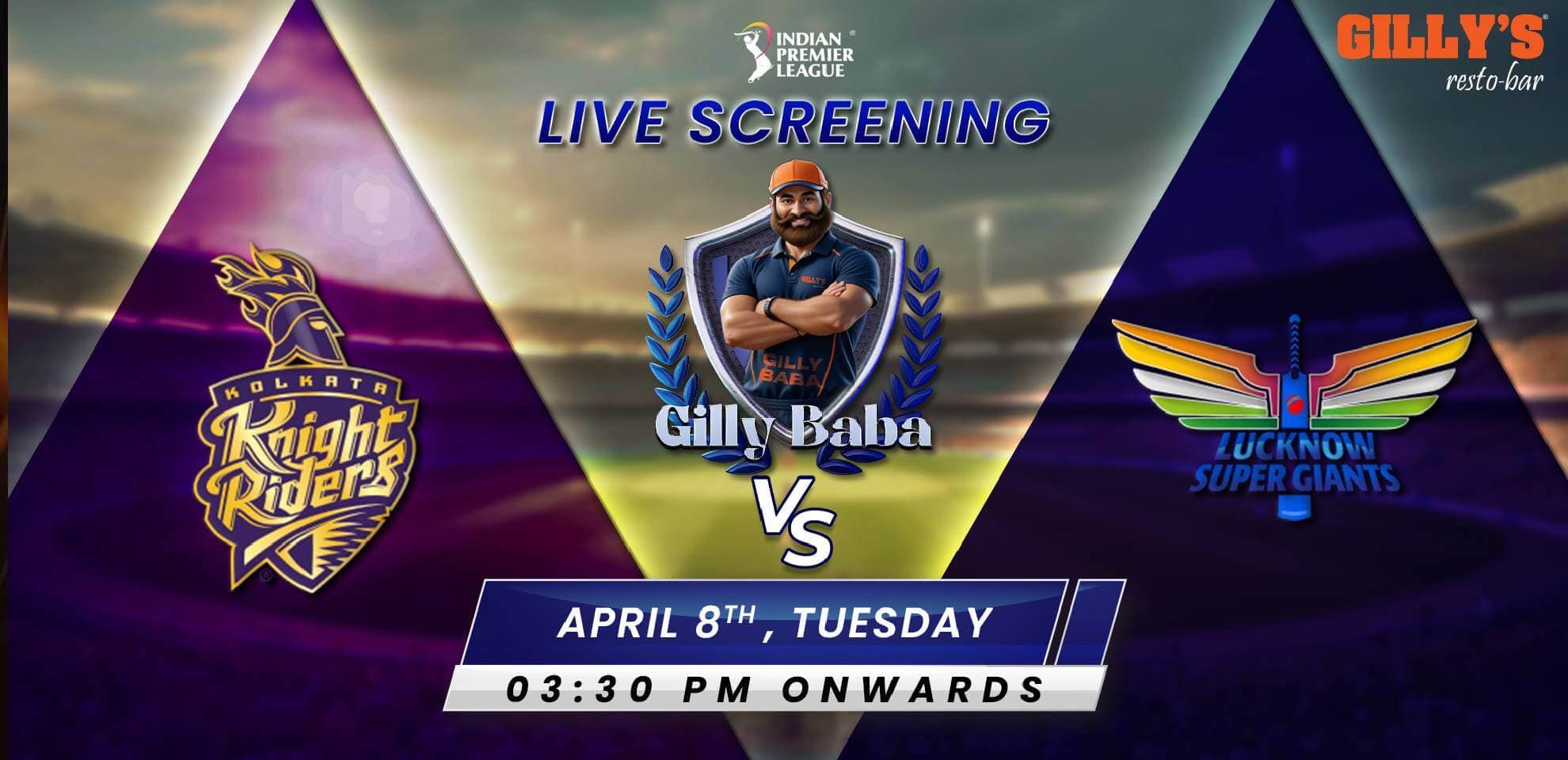 KKR Vs LSG | IPL Live Screening 