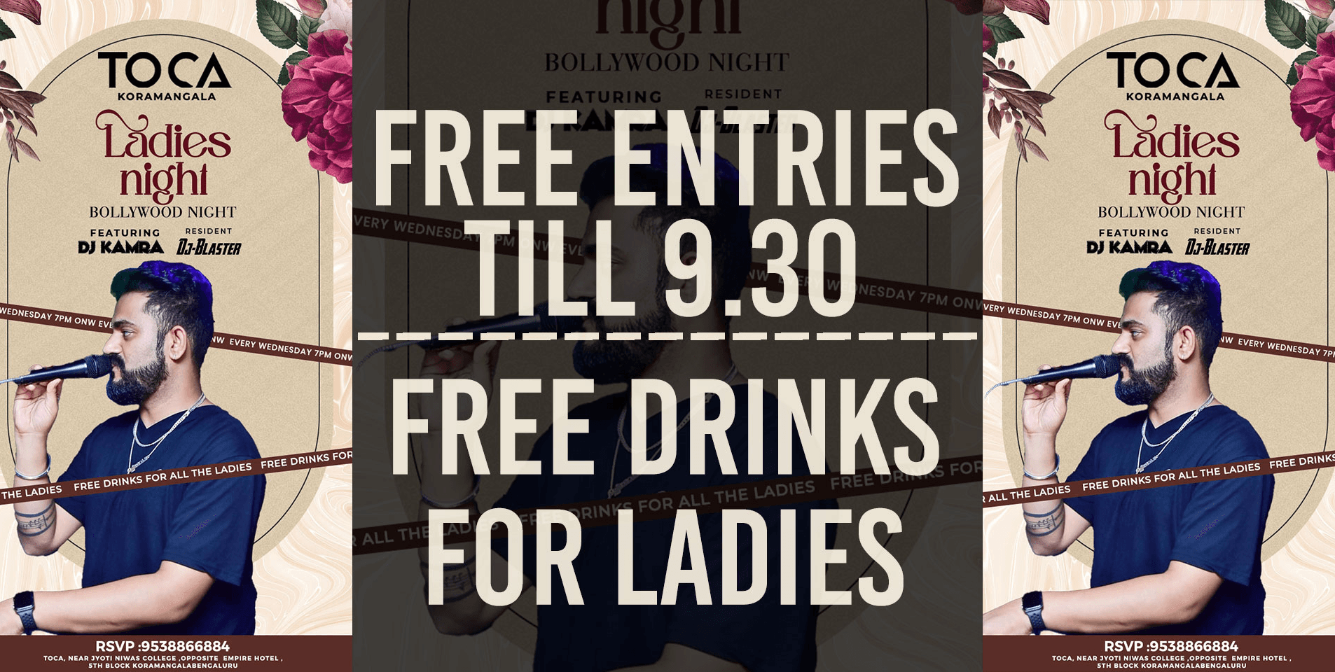 Wednesday Ladies Night | Toca Koramangala
