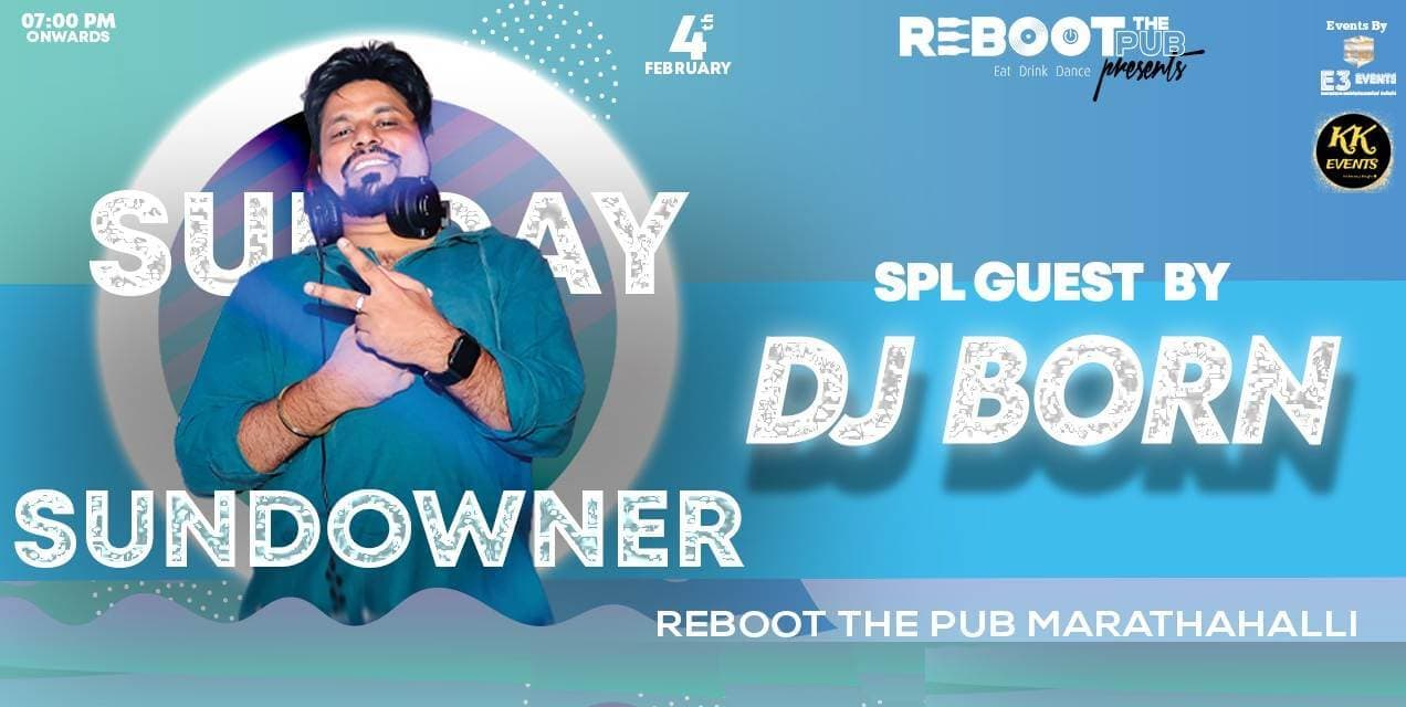 Sunday Sundowner | Reboot The Pub