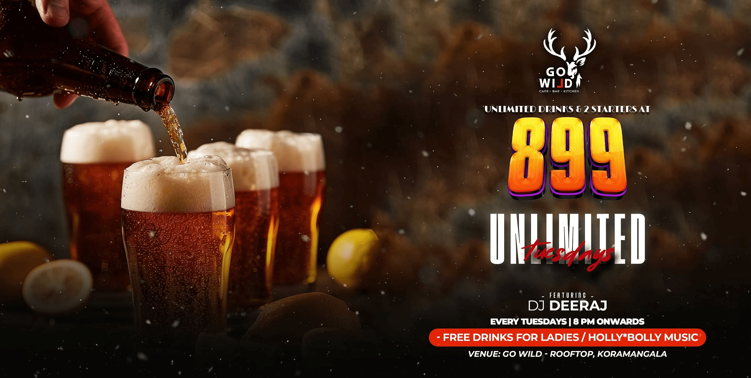 Unlimited Tuesdays | Gowild Rooftop