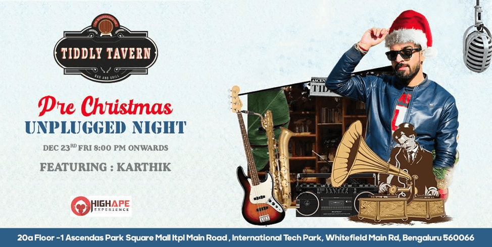 Pre-Christmas Unplugged Night Ft Karthik