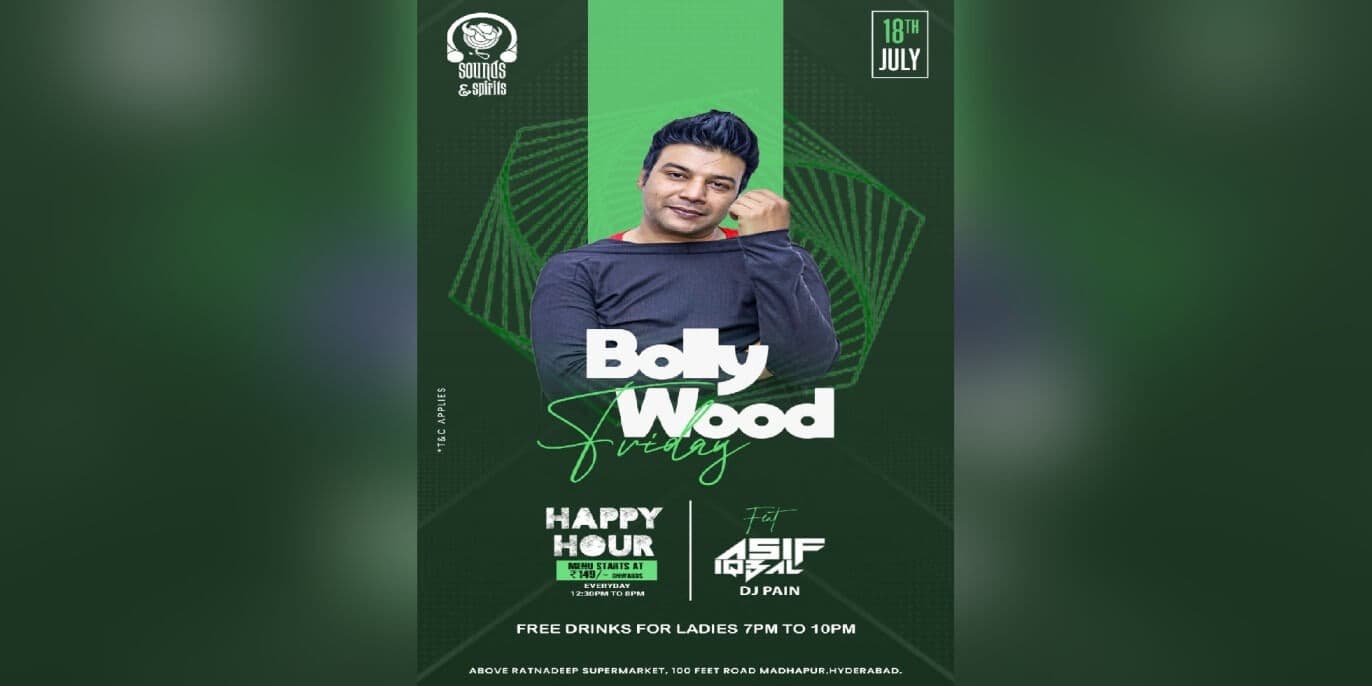 Friday Bollywood Night | Sounds & Spirits