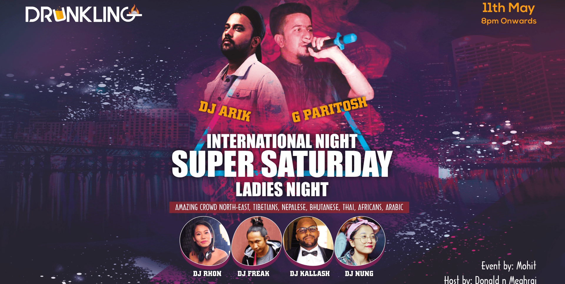 International Night Super Saturday | Ladies Night