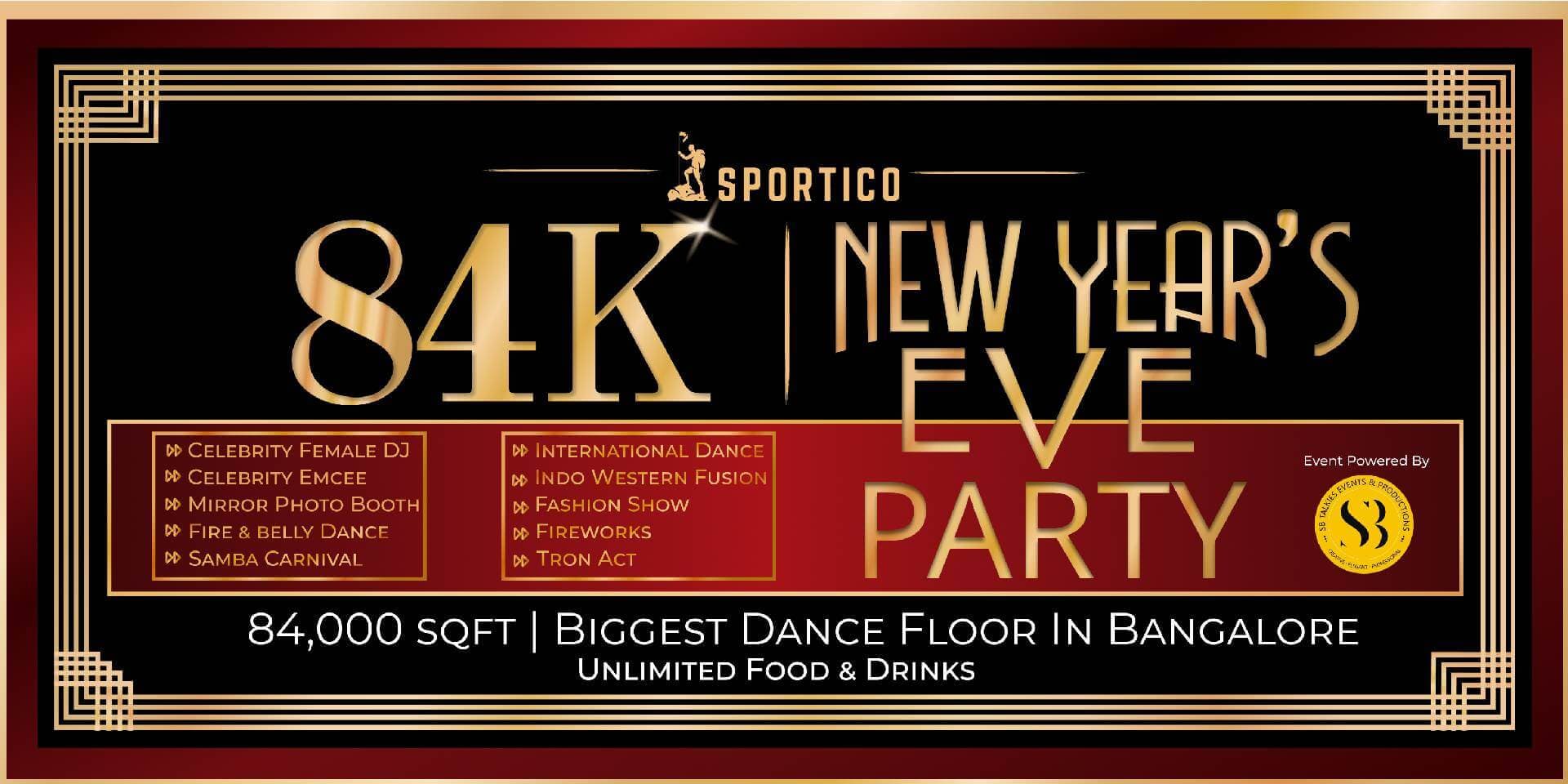 84K At Sportico | New Years Eve 2025 