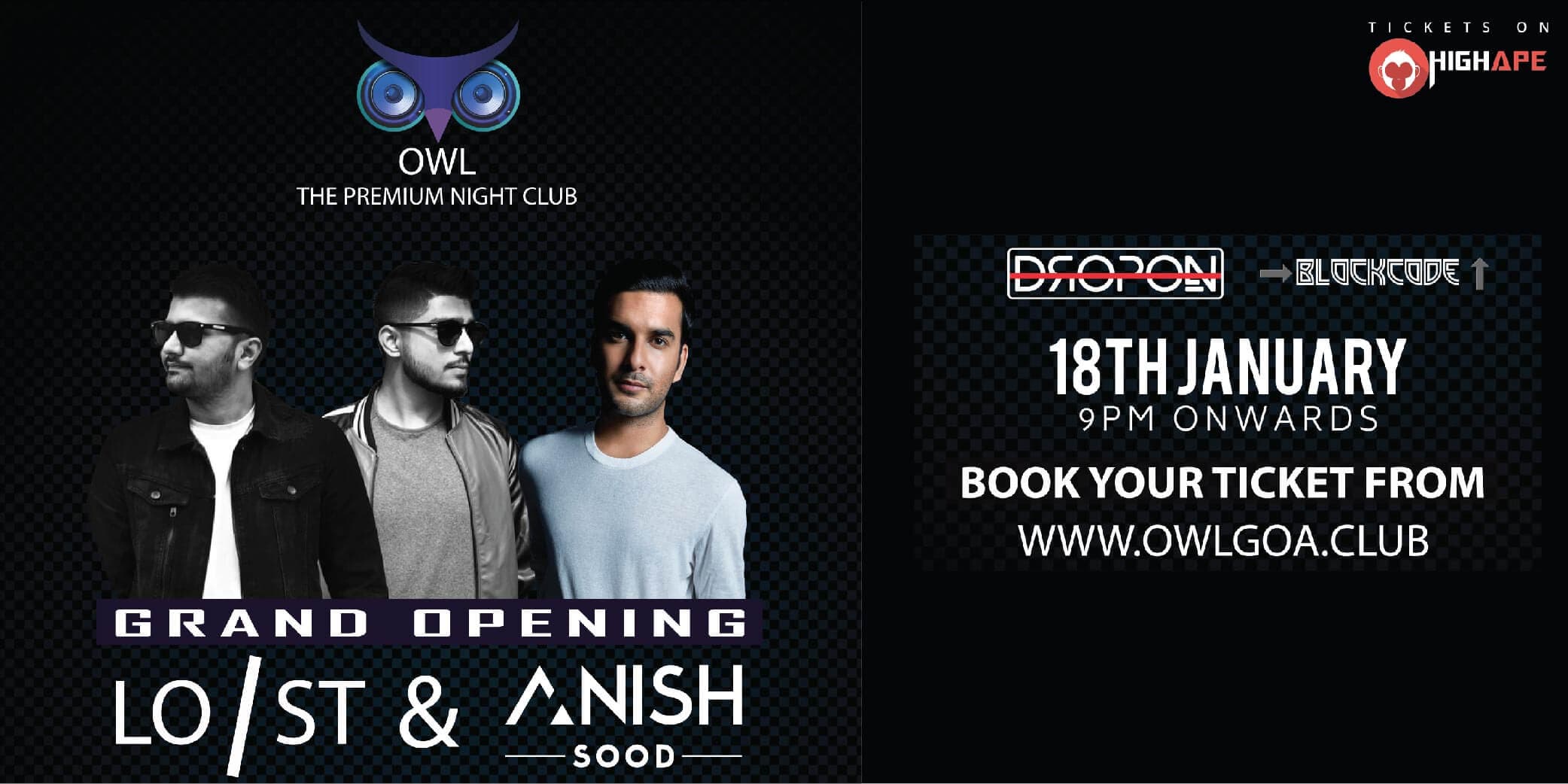 Grand Opening - The Owl Premium Night Club