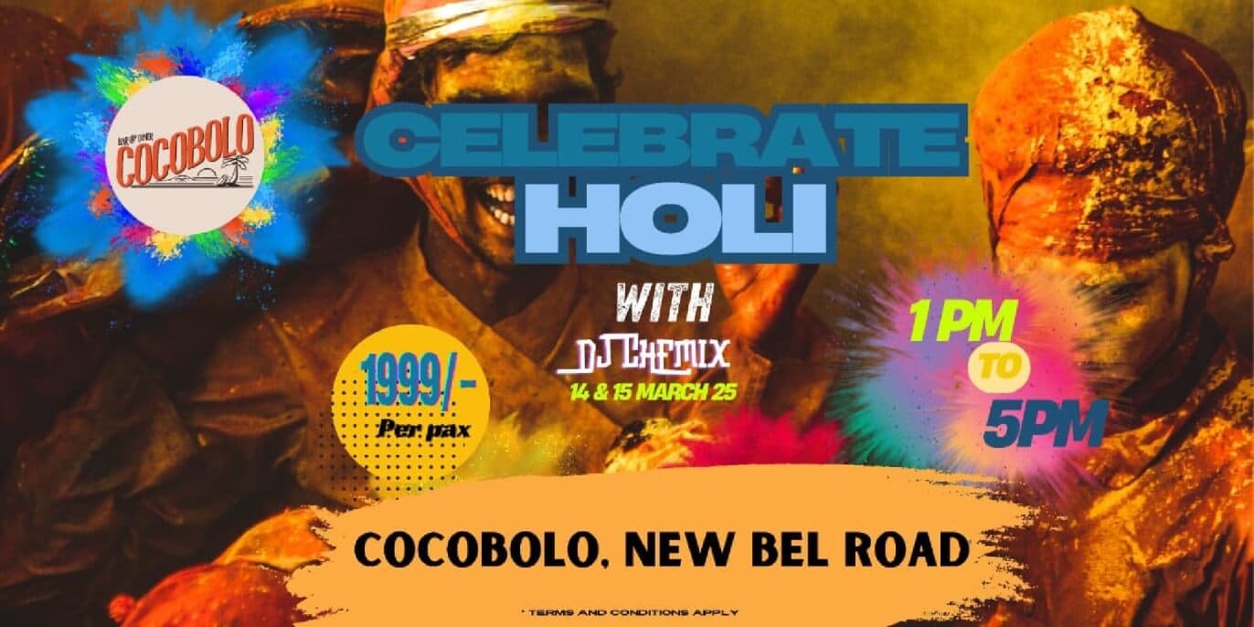Holi Celebration At Cocobolo