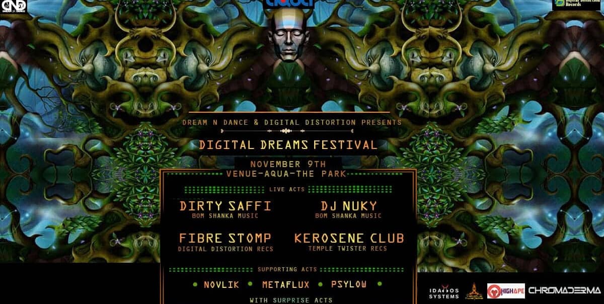 Digital Dreams Fest - With Dirty Saffi, Nuky, Fibre Stomp