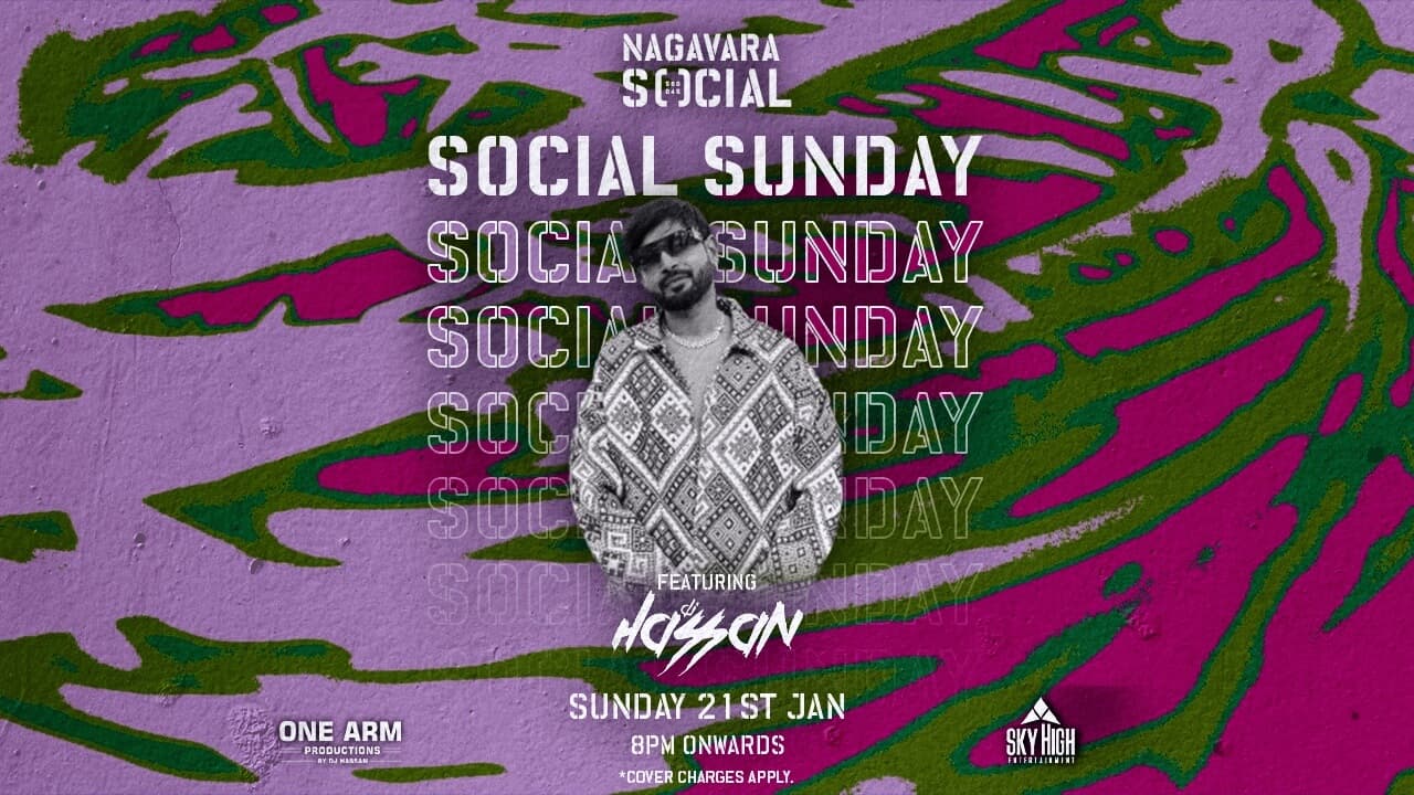 Social Sunday - Free Entry For All 