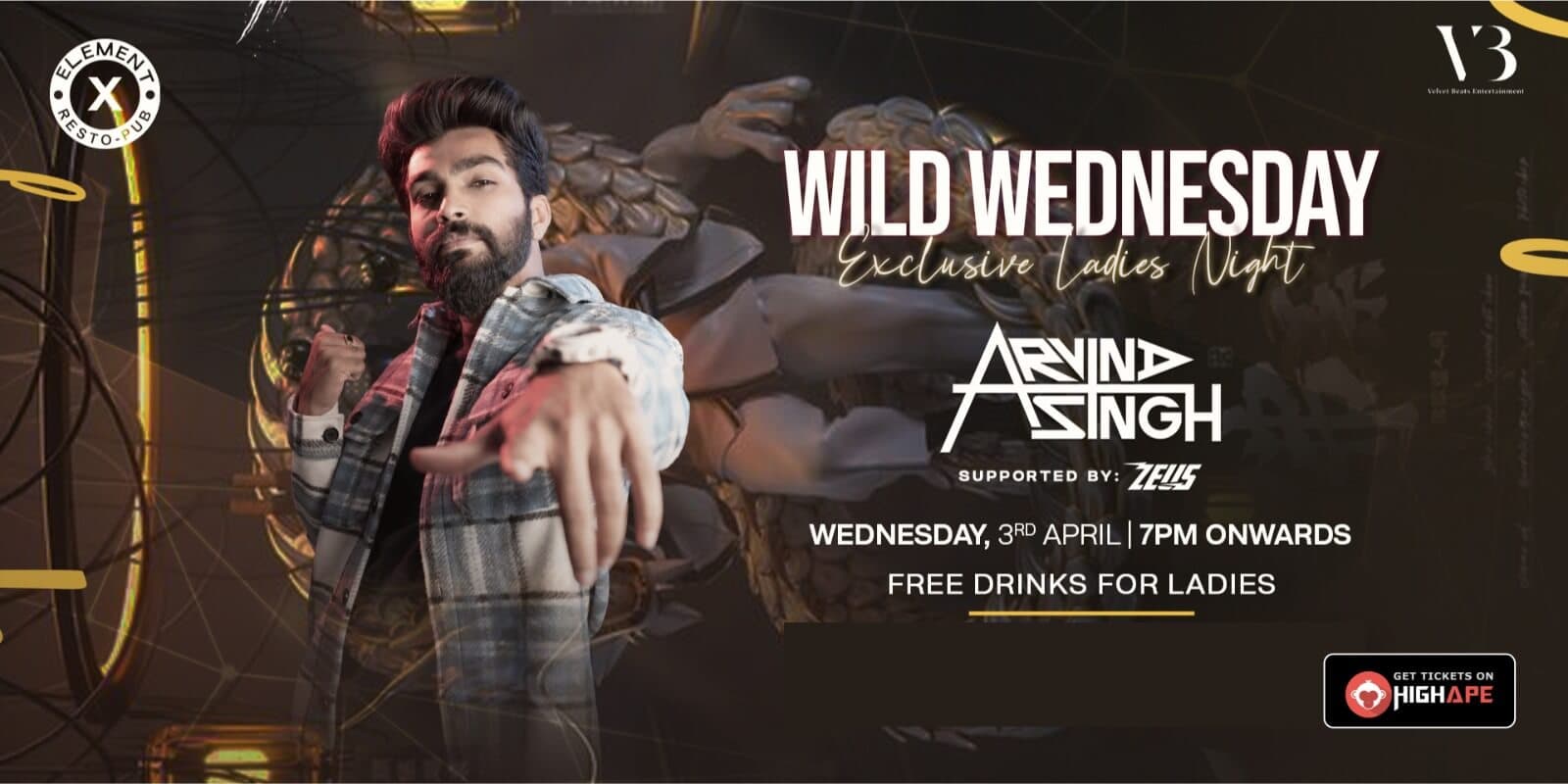 Wild Wednesday Ladies Night | Elements X