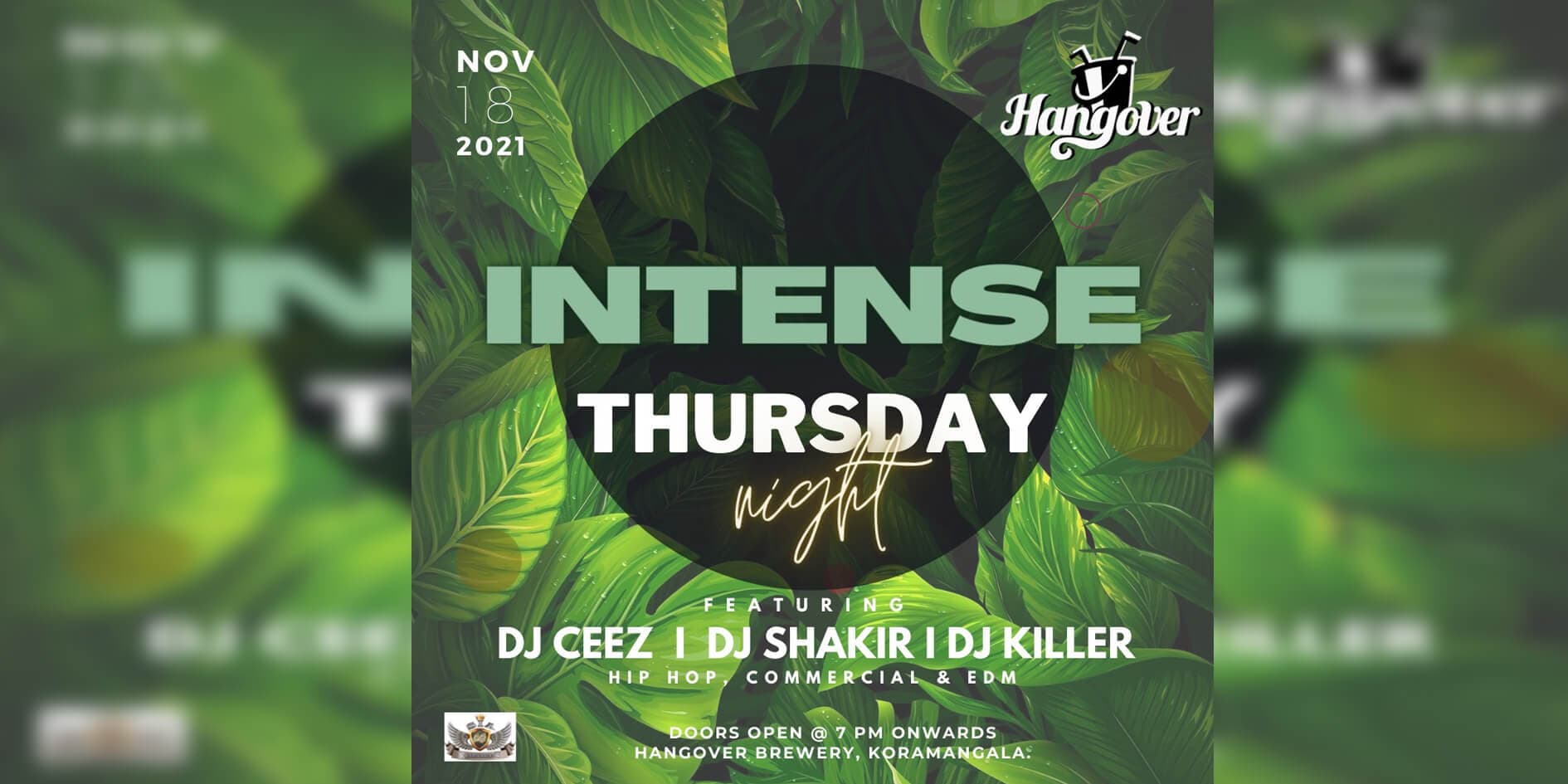 Intense Thursday Hangover