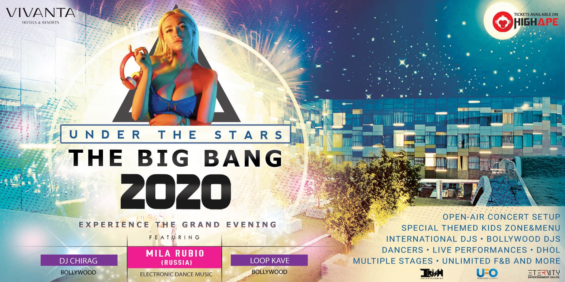 Under The Stars 2020 - TAJ's Special New Year's Eve