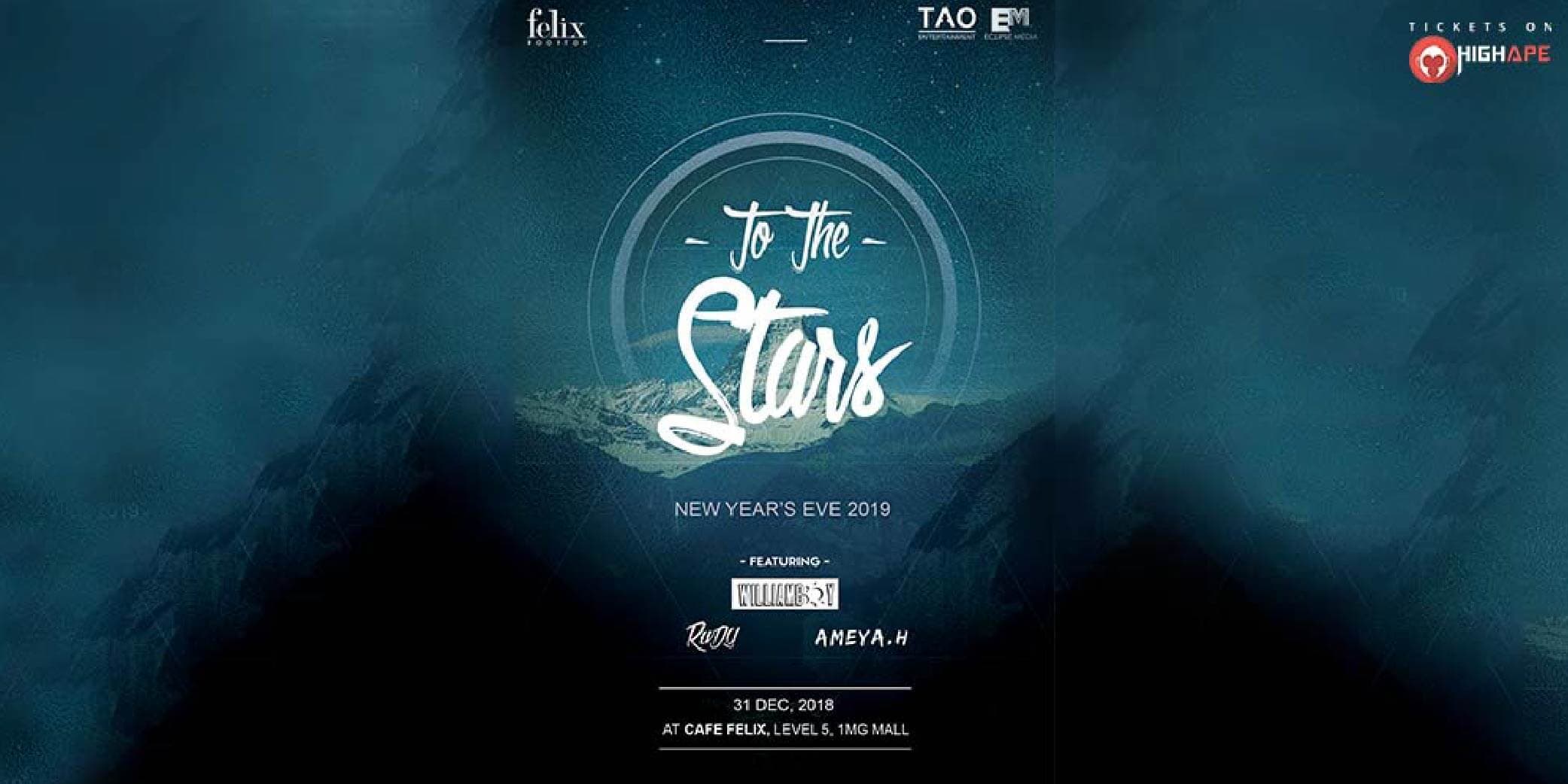 Cafe Felix New Year's Eve 2019