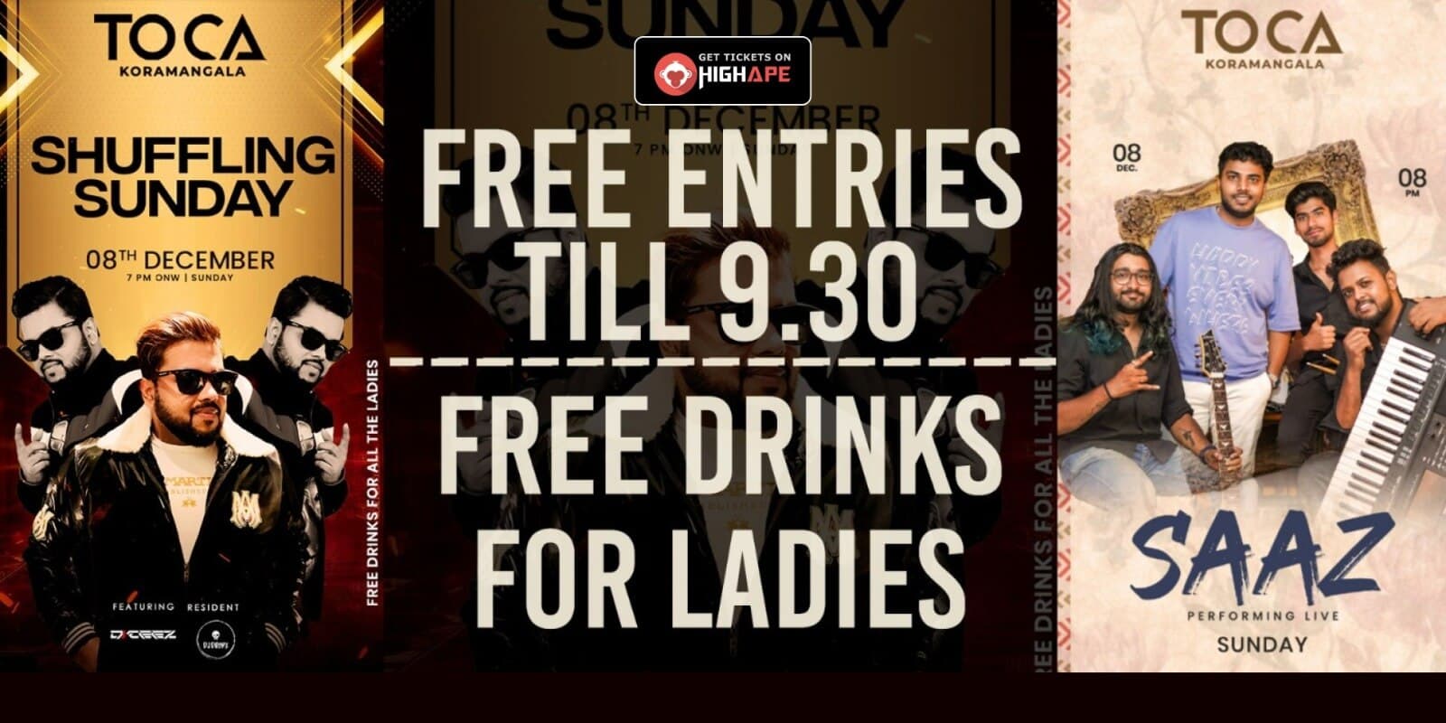 Shuffling Sunday | Toca Koramangala