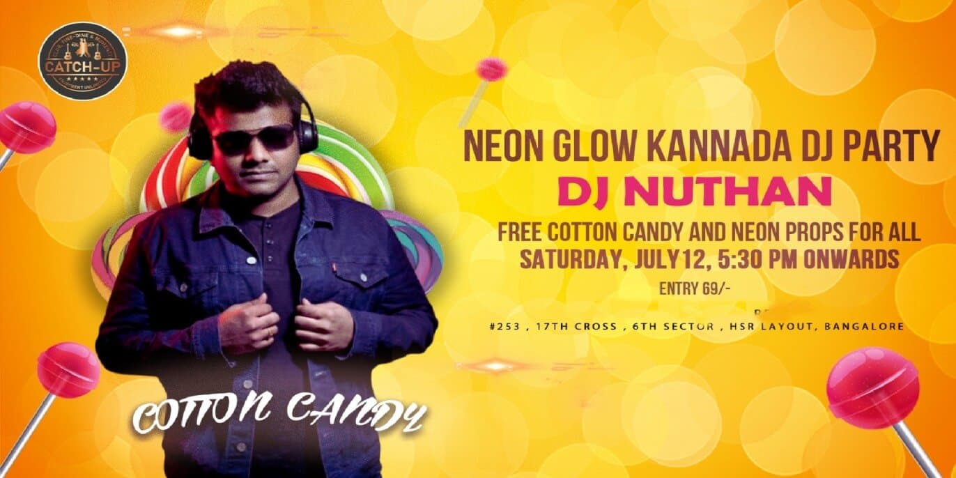 Cotton Candy And Neon Glow Kannada DJ Party