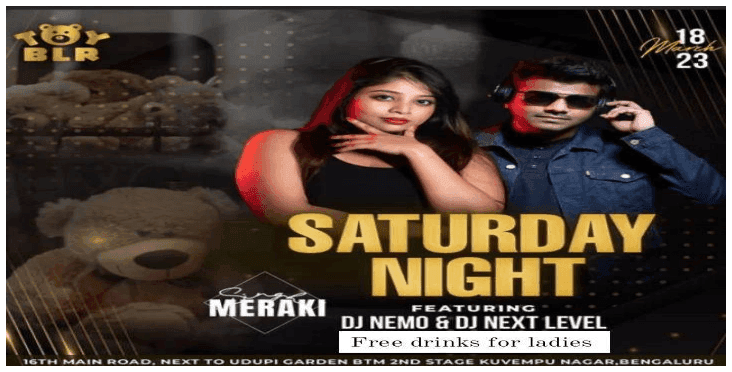 Saturday Night | Toy Blr