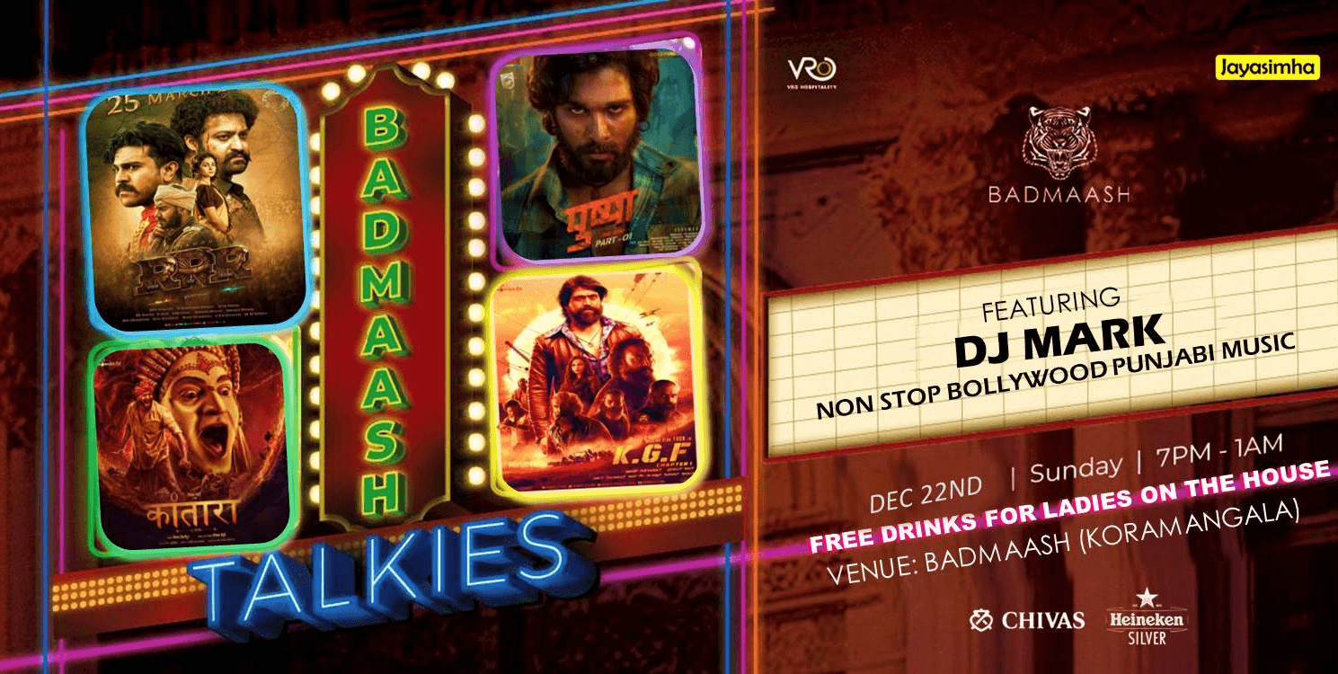 Badmaash Talkies Ladies Night